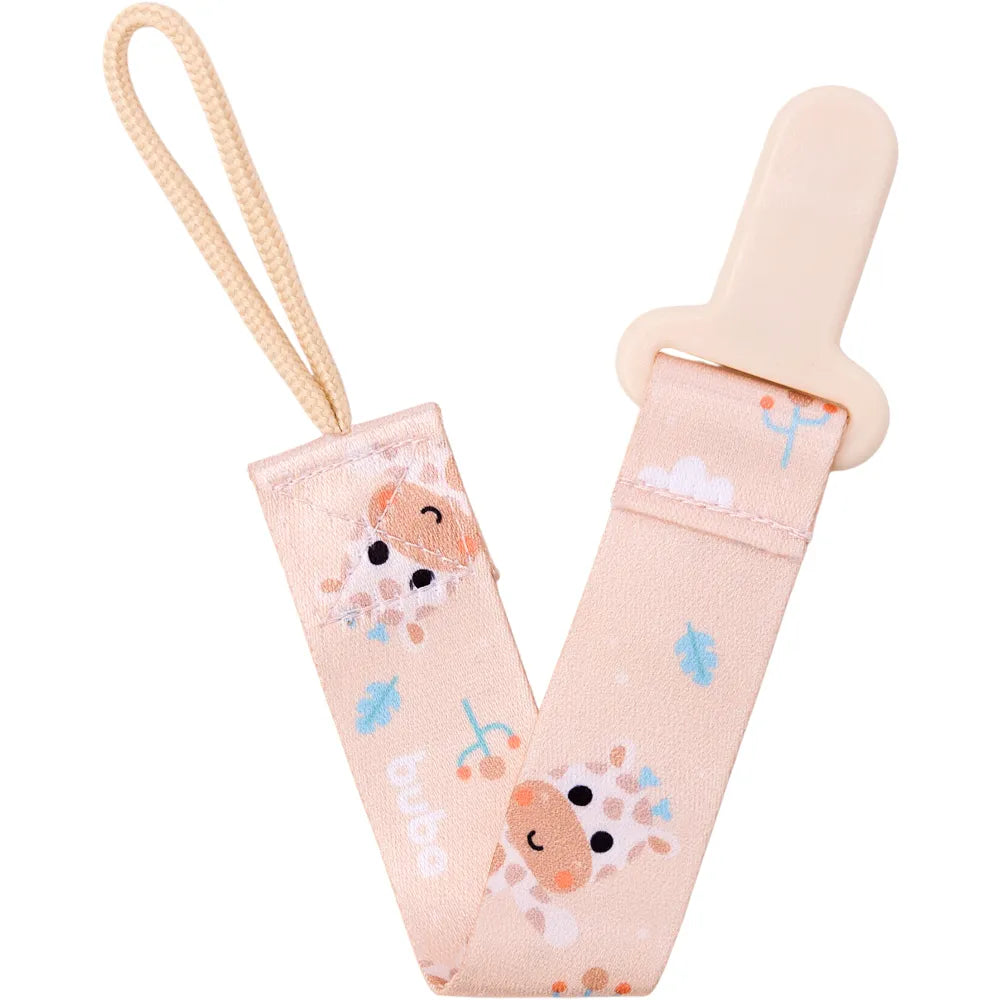 Prendedor de Chupeta Infantil Buba Zoo +3M Livre de BPA
