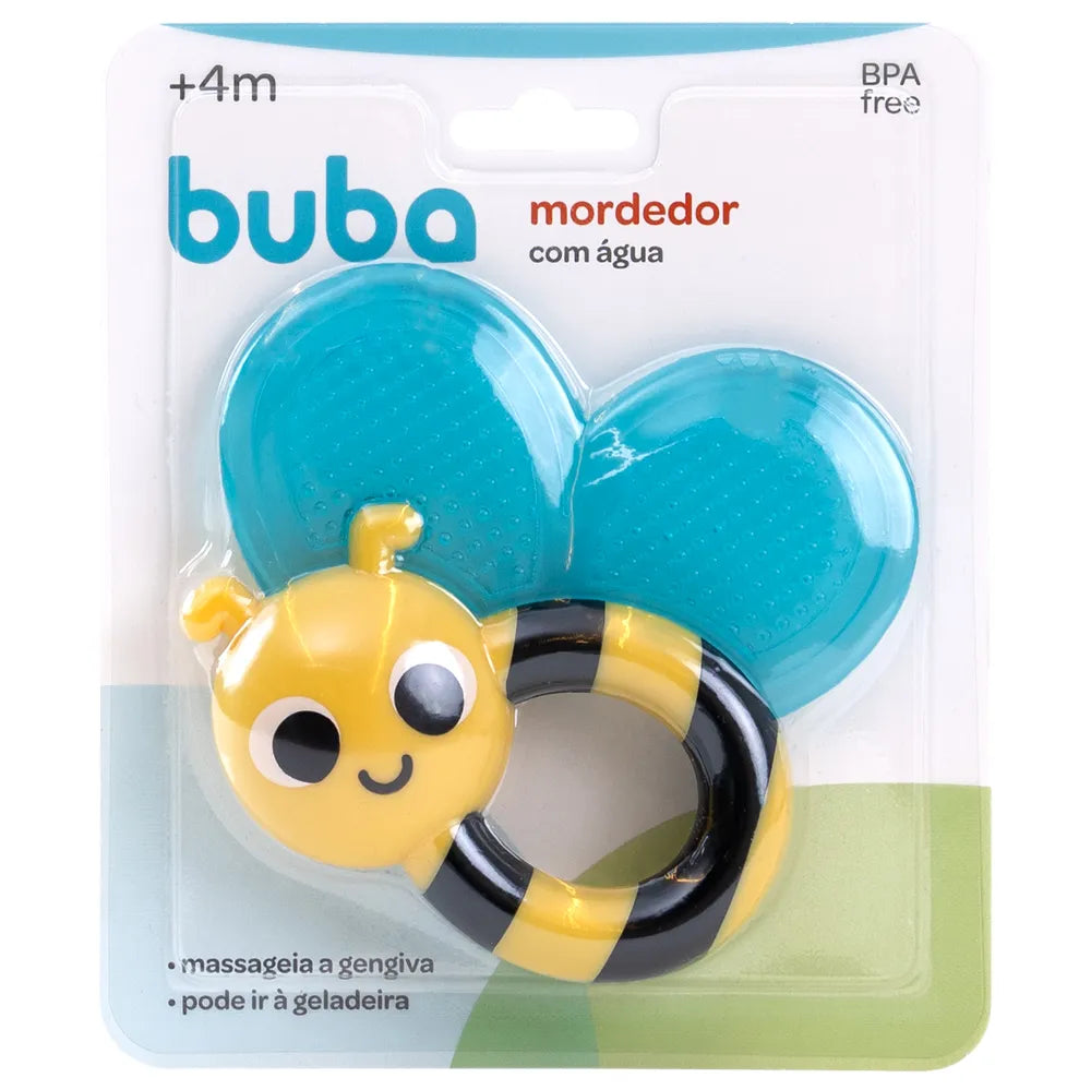 Mordedor com Água Abelhinha Buba com Texturas +4 Meses
