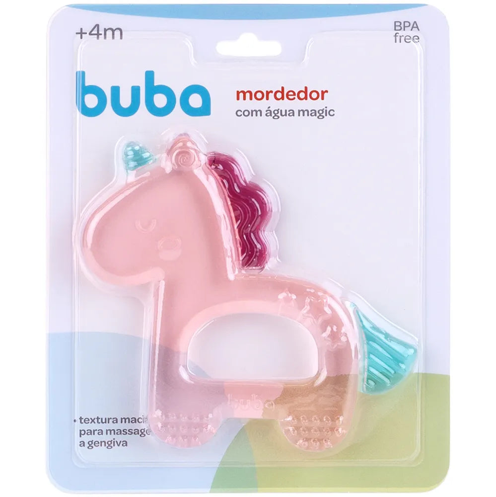 Mordedor com Água Buba Magic Gelado com Texturas +4 Meses