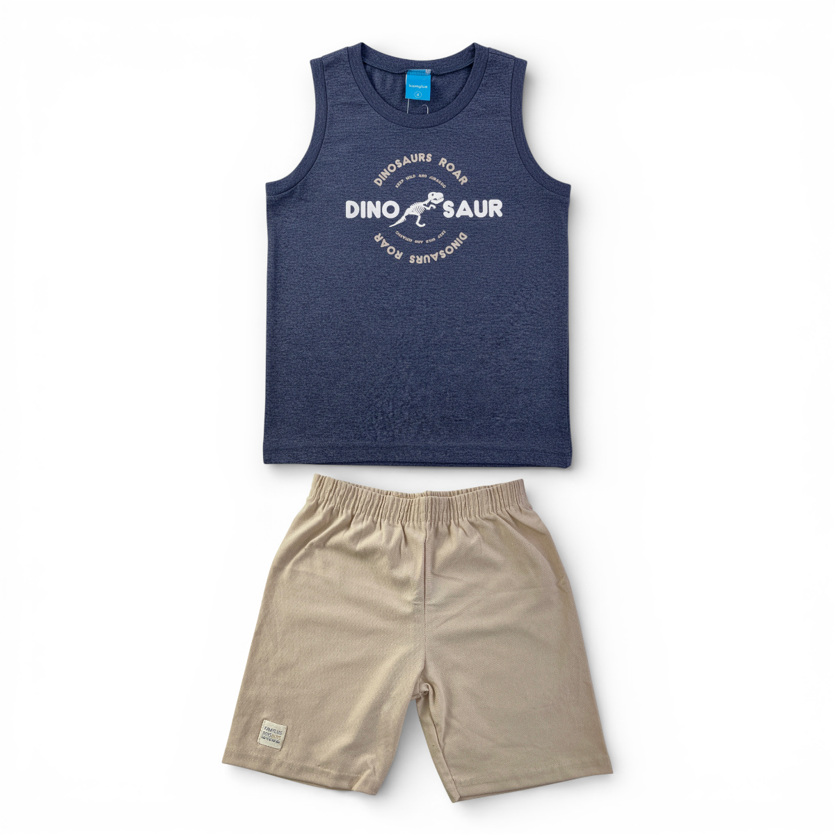 Conjunto Masculino Infantil Kamylus Dinosaur