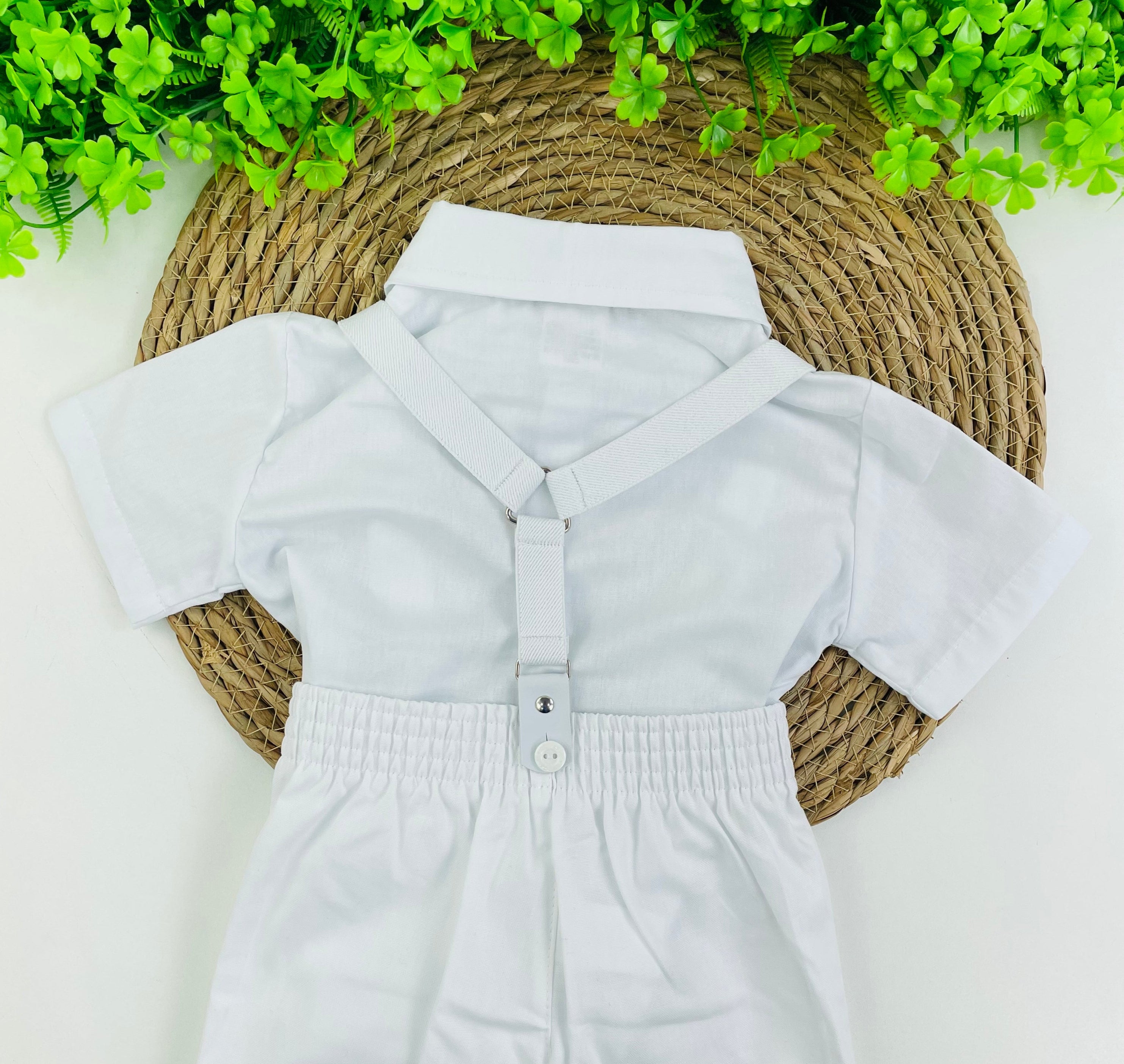 Conjunto Batizado Leley Kids Nervura