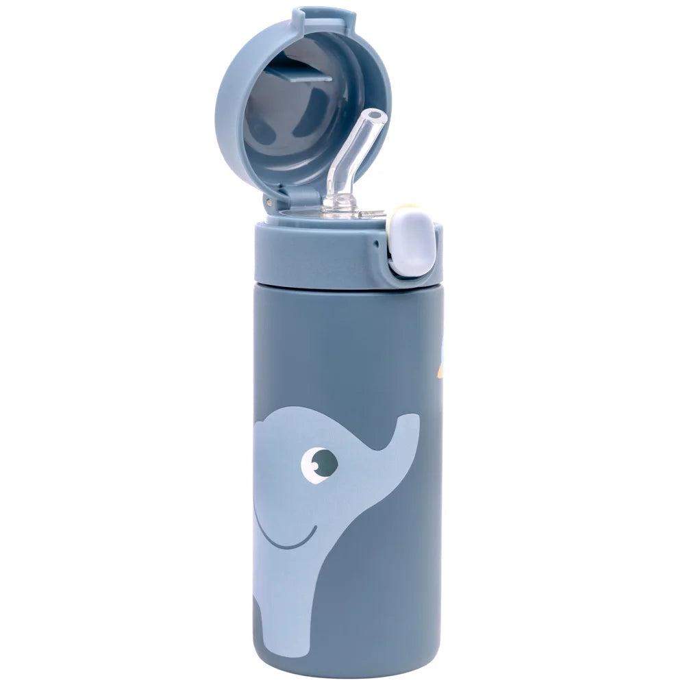 Garrafa Térmica Buba Parede Dupla Cloudy 320ml Infantil +3 Anos