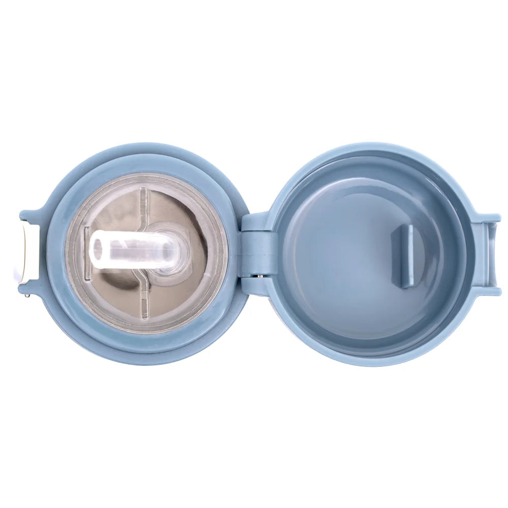 Garrafa Térmica Buba Parede Dupla Cloudy 320ml Infantil +3 Anos