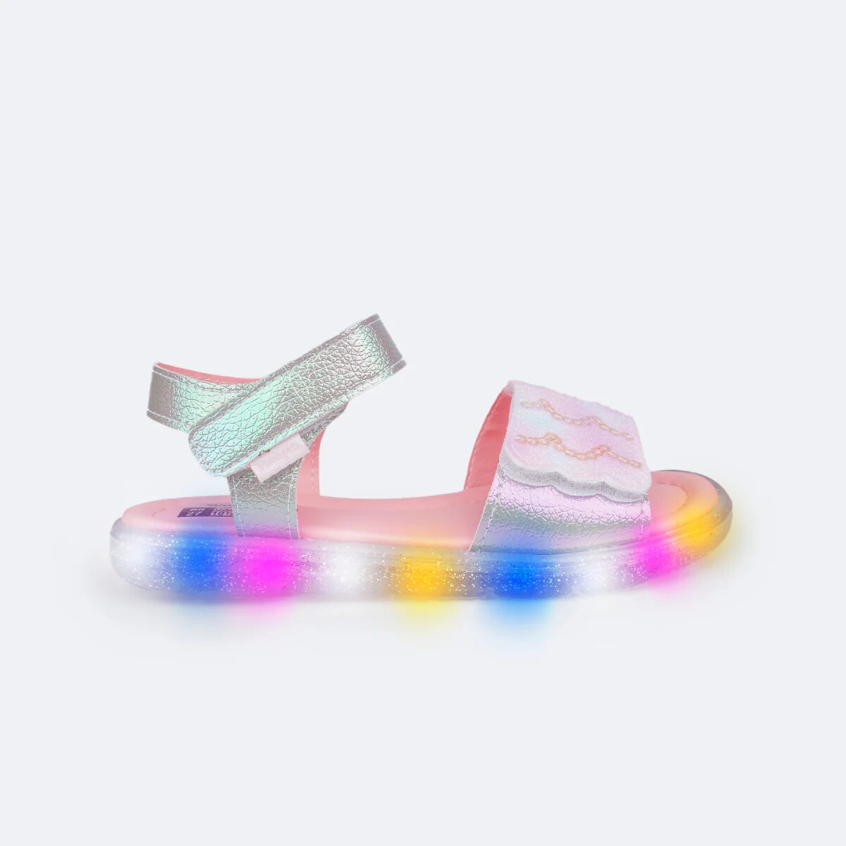 Sandália Infantil Pampili Lulli Led Sereia