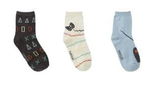 Kit Meia Masc Pimpolho Colorida C/3 Pares