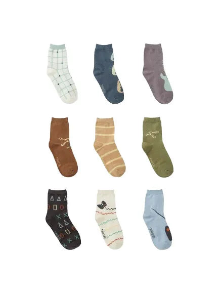 Kit Meia Masc Pimpolho Colorida C/3 Pares