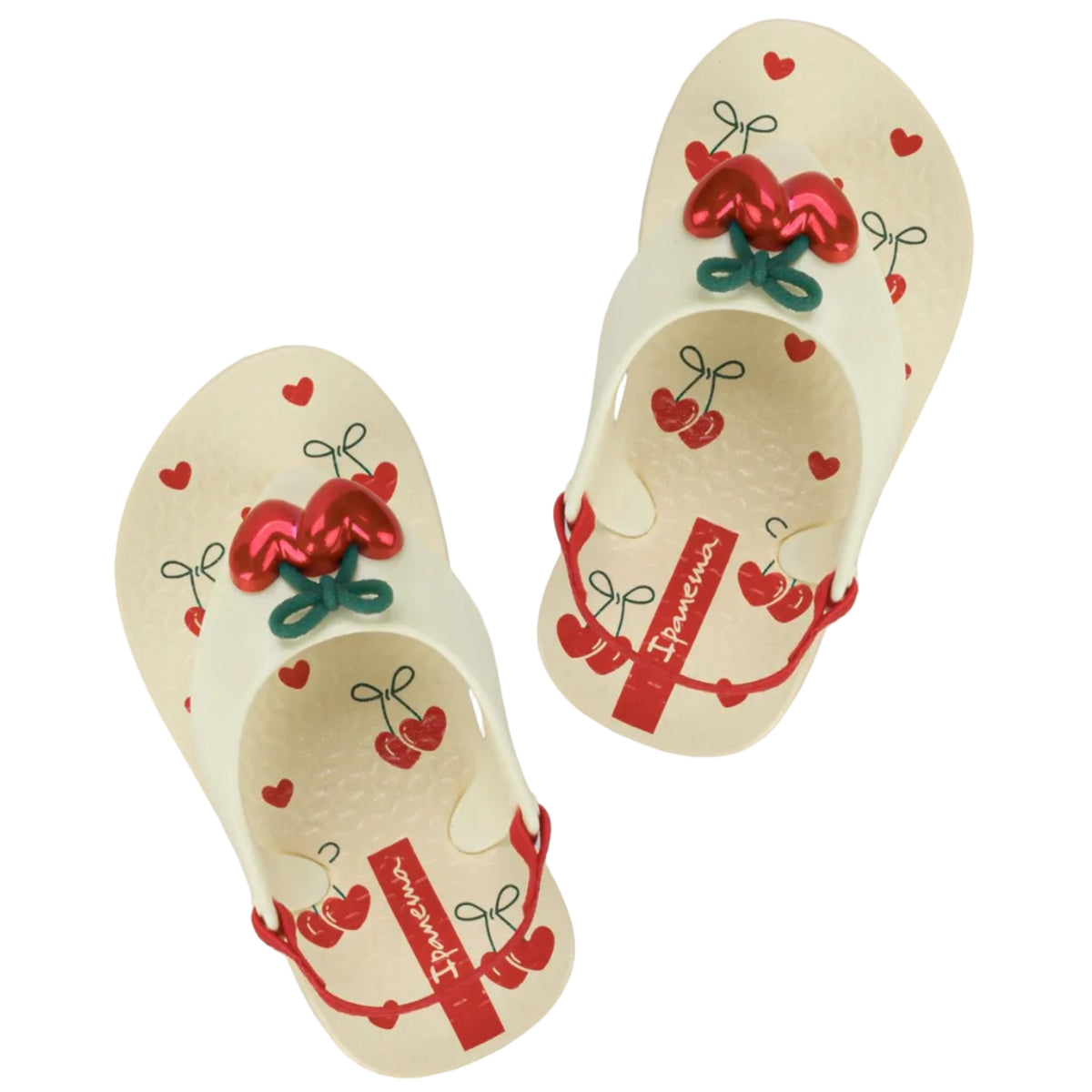 Chinelo Infantil Feminino Baby Ipanema Belle Cereja Grendene Kids