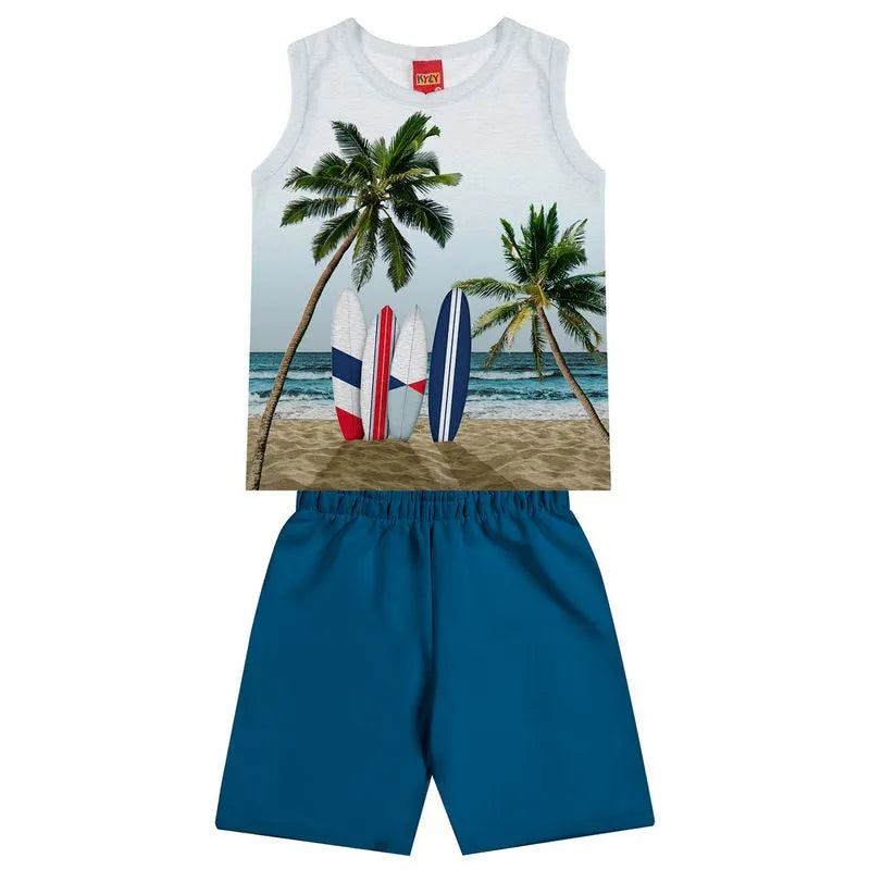 Conjunto Kyly Coqueiros e Pranchas