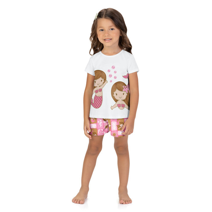 Pijama Kyly Infantil Menina Sereia