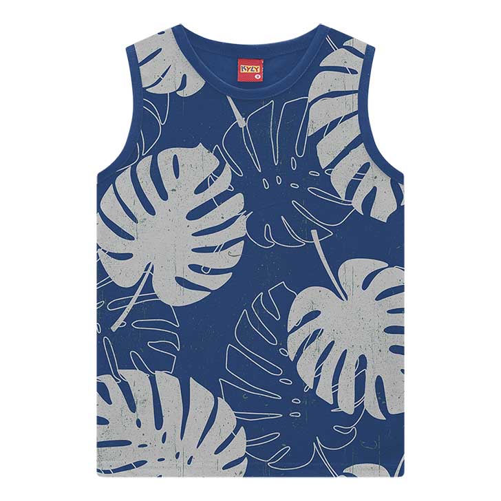 Regata Infantil Masculina Kyly Estampada