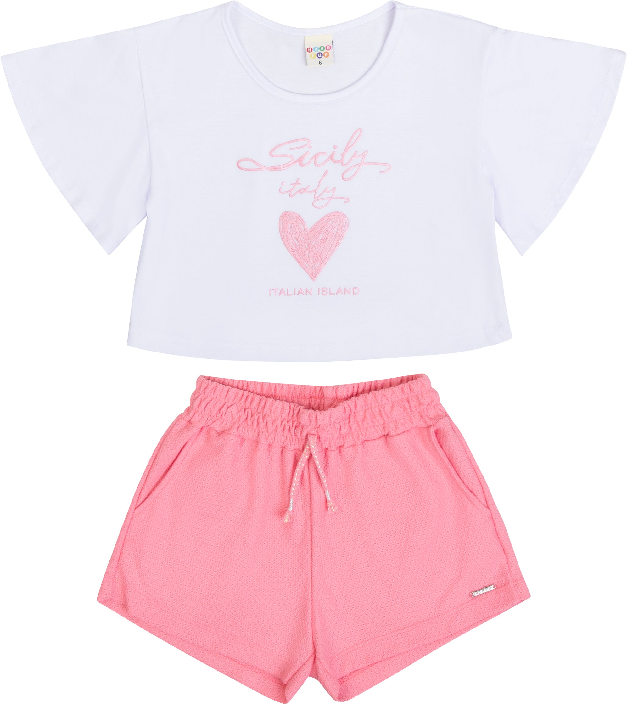 Conjunto Have Fun Infantil Sicily Italy