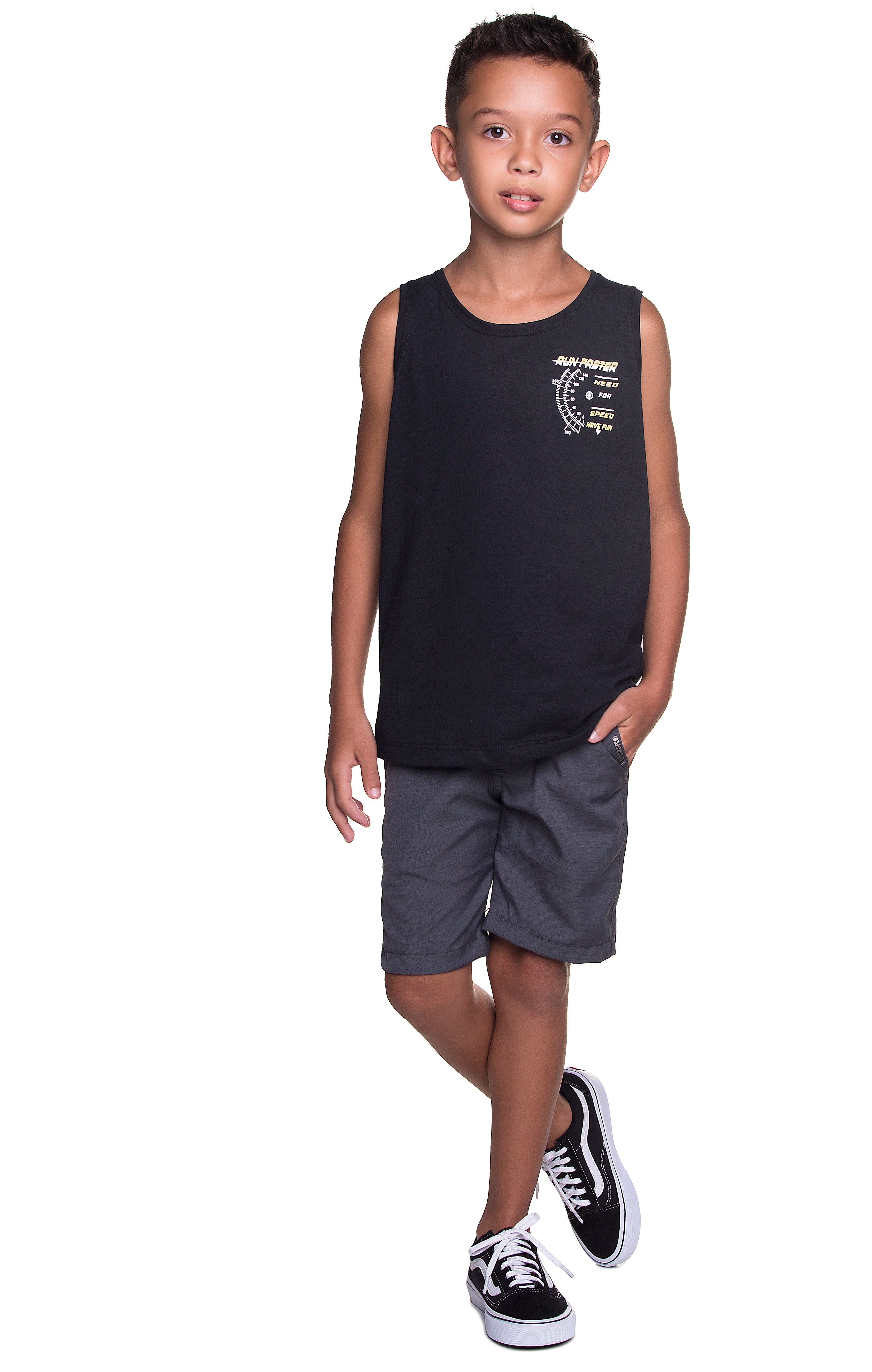 Regata Have Fun Infantil Velocimetro Meia Malha