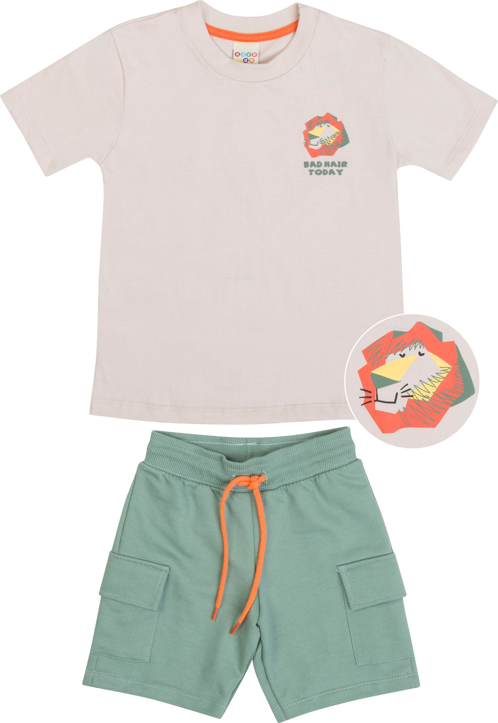 Conjunto Have Fun Infantil Bad Hair  Today
