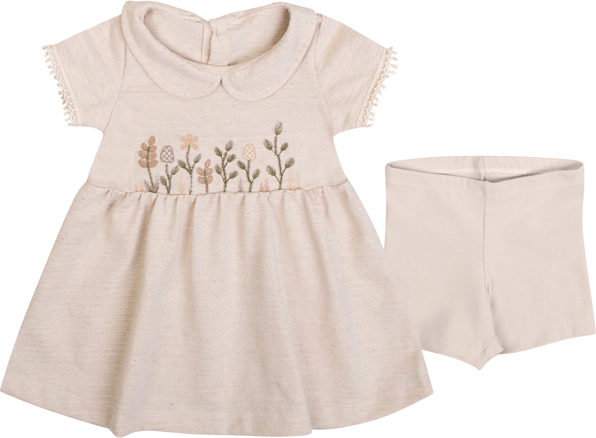 Vestido Have Fun Infantil Delicate Malha Jacquard