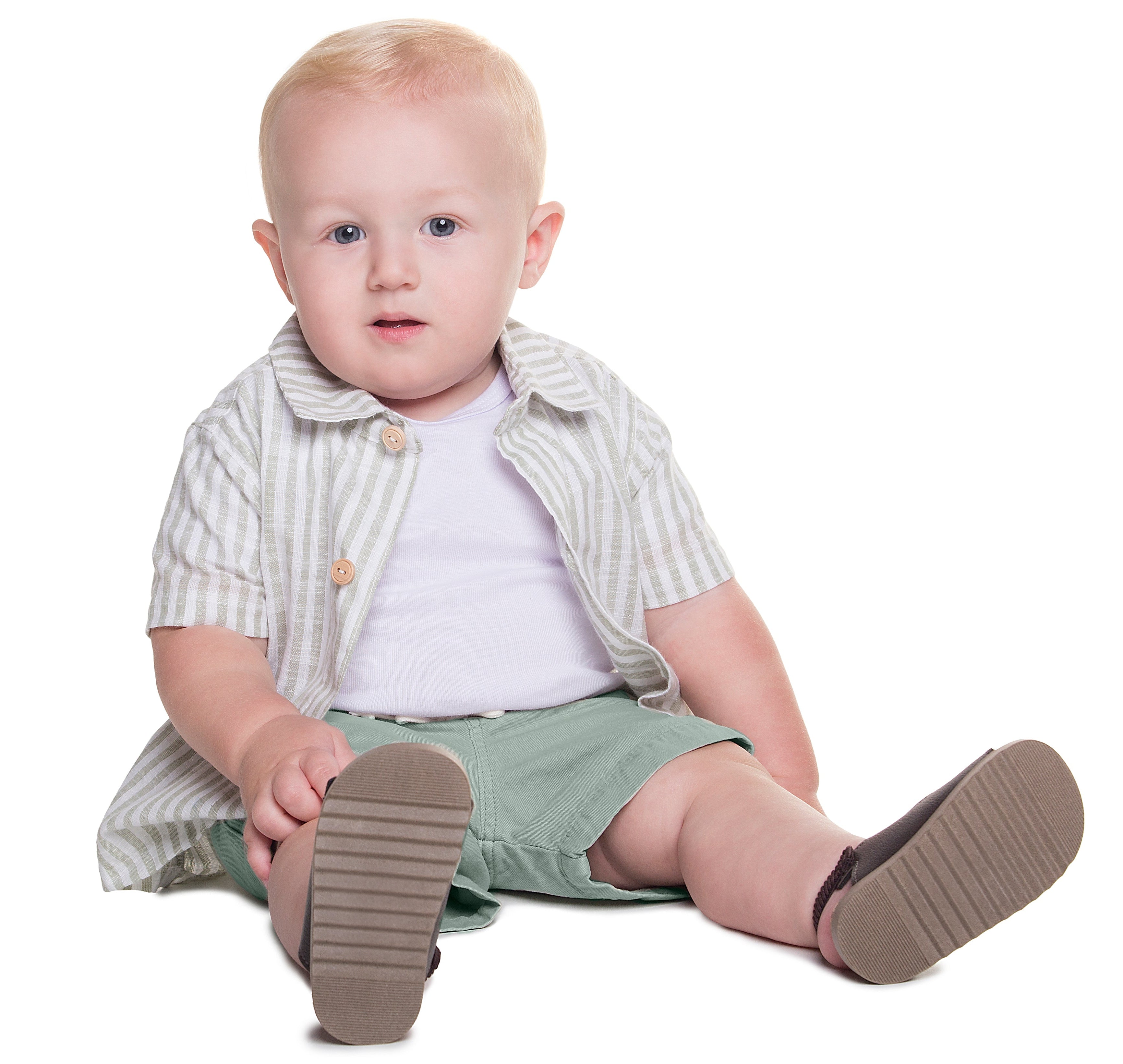 Conjunto Have Fun Infantil Menina Nature Listrado