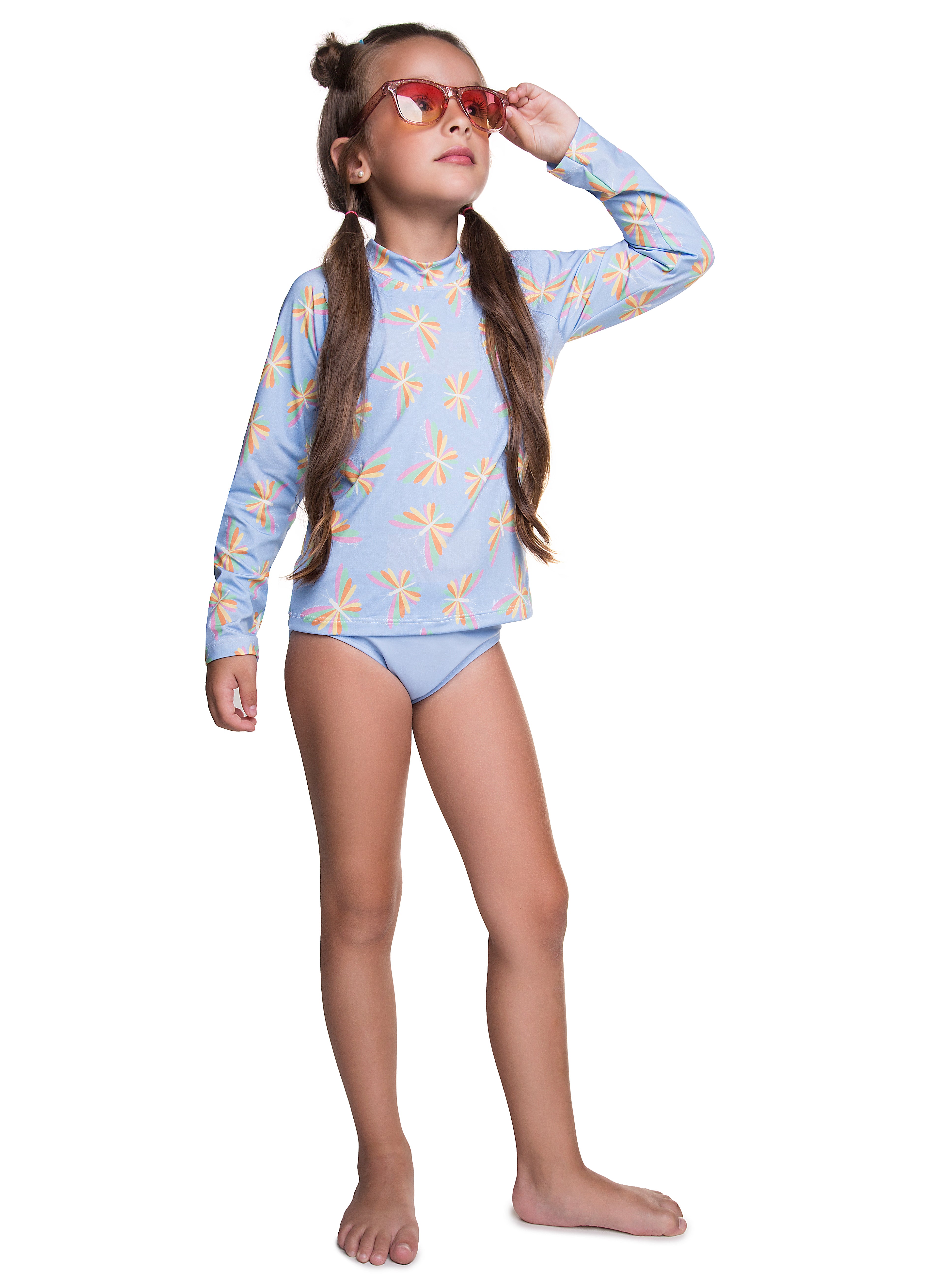 Conjunto Have Fun Infantil Picole Malha Protecao Unissex