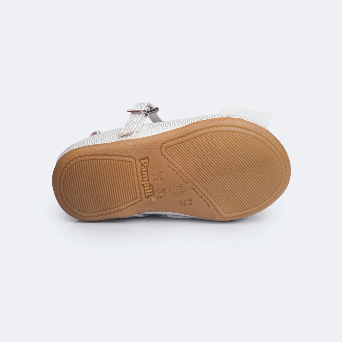 Sapatilha Infantil Pampili Angel Laço Festa Batizado Charmosa