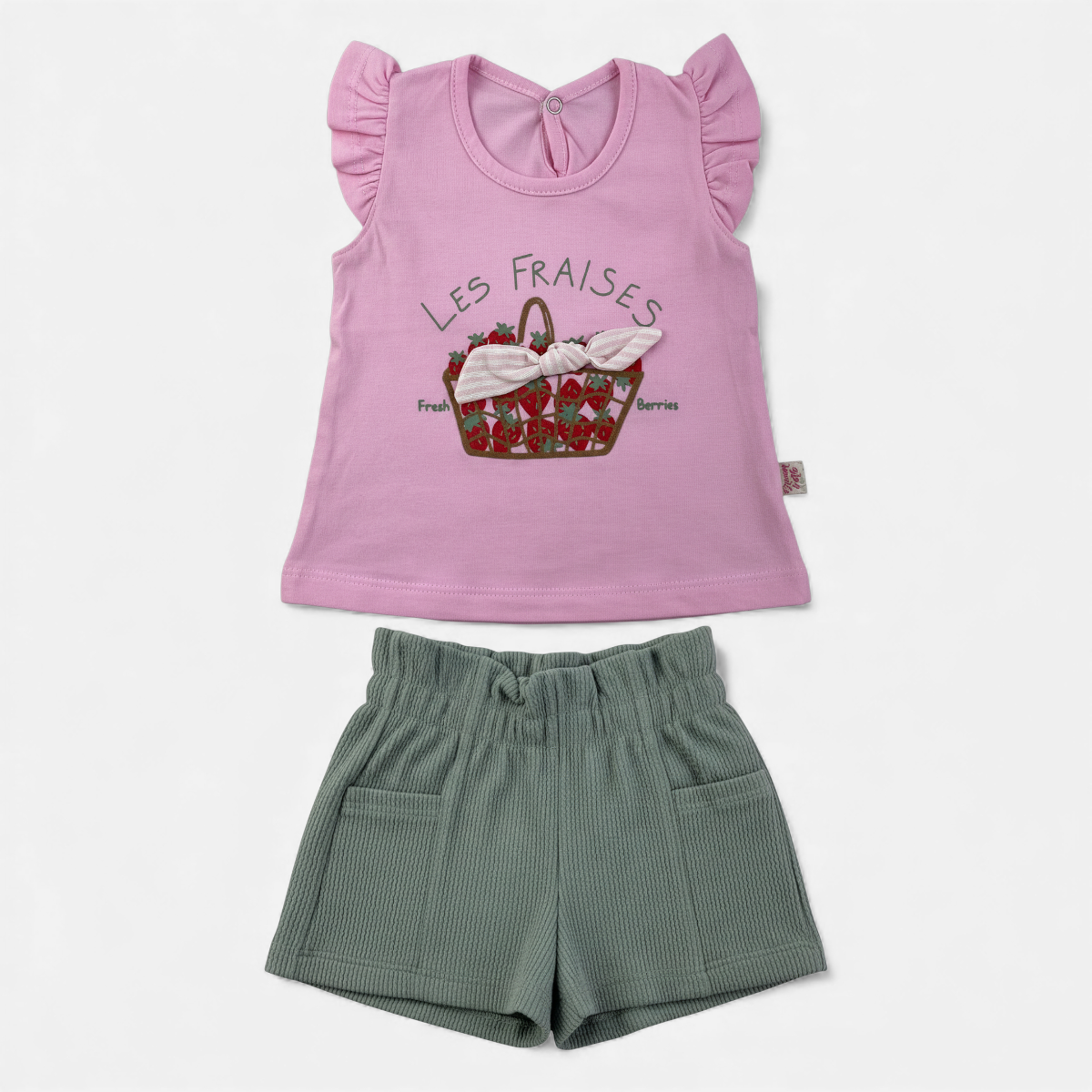 Conjunto Feminino Brincar e Arte Les Fraises
