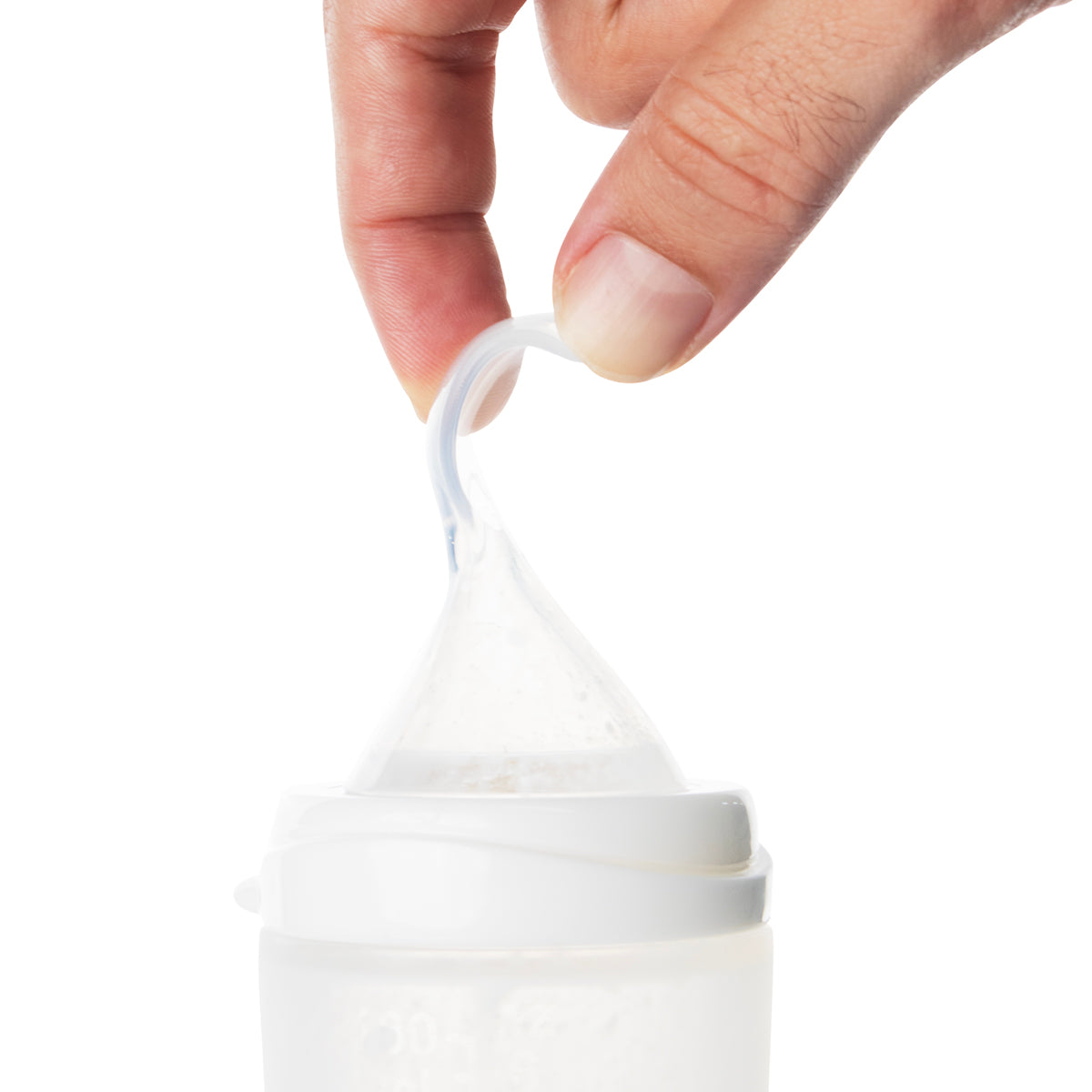 Colher Dosadora de Silicone Pimpolho Golfinho 180ml para Introdução Alimentar