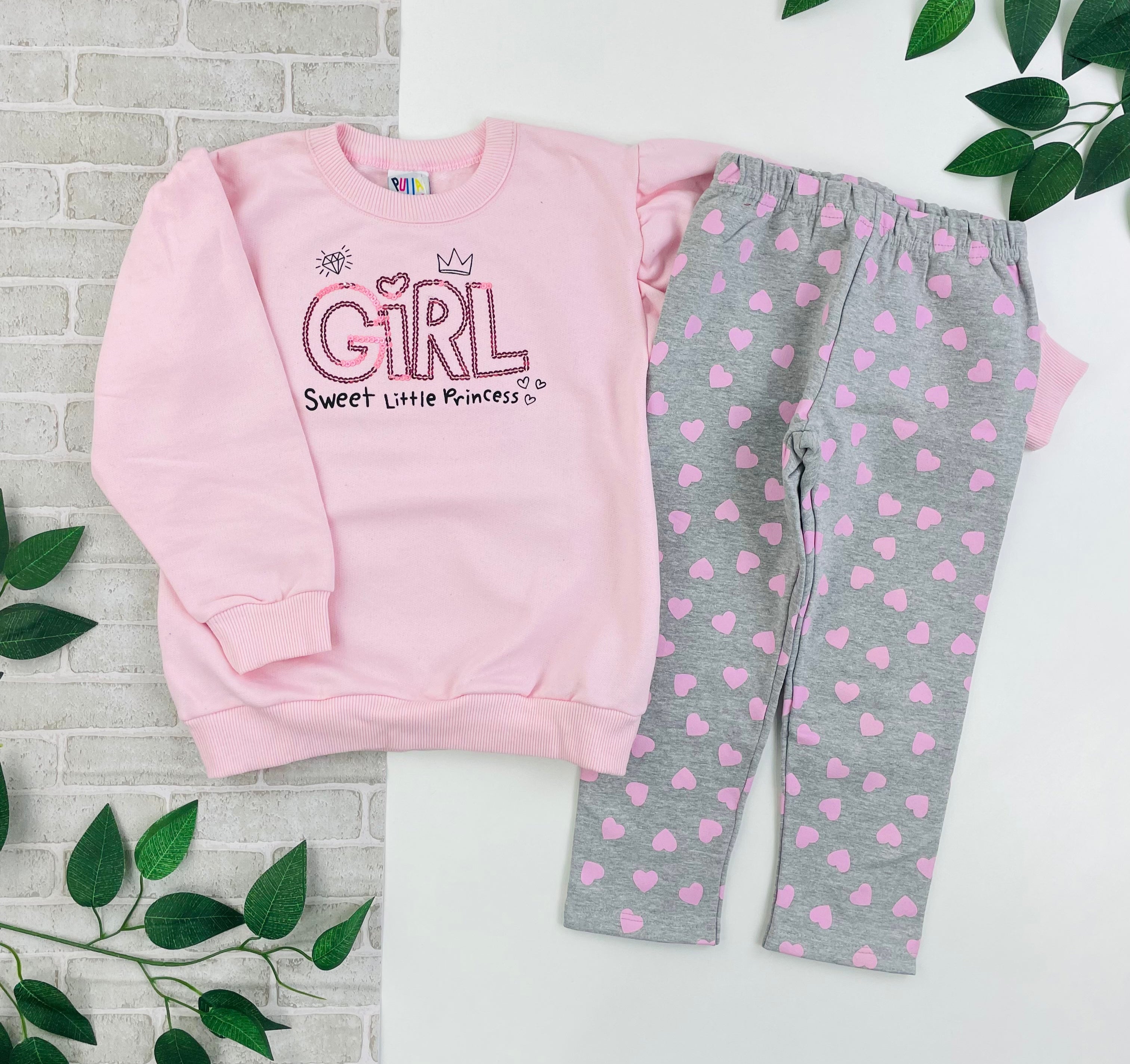 Conjunto Moletom Feminino Girl Pulla Bulla