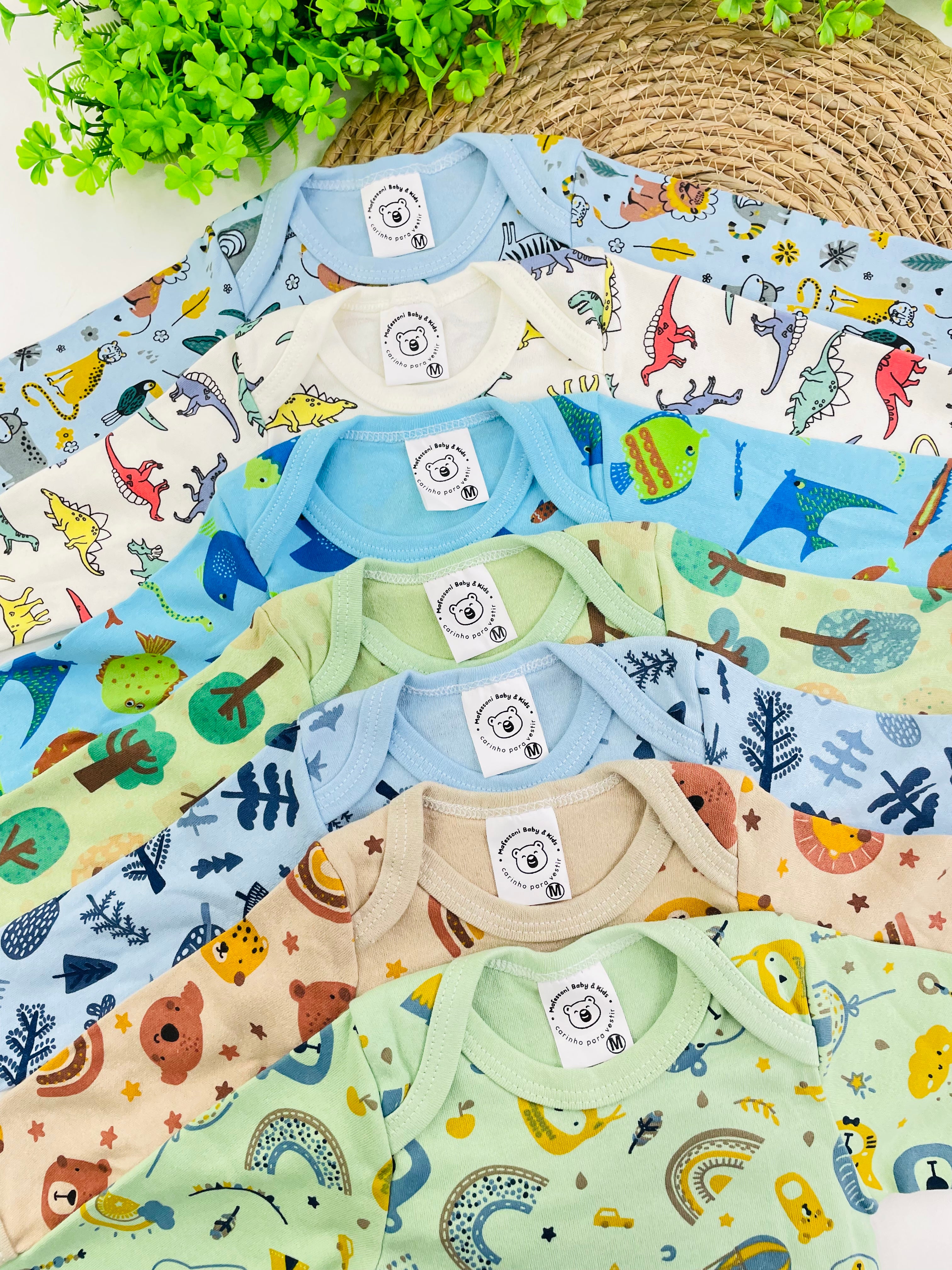 Body Manga Longa Mafessoni Urso Off White