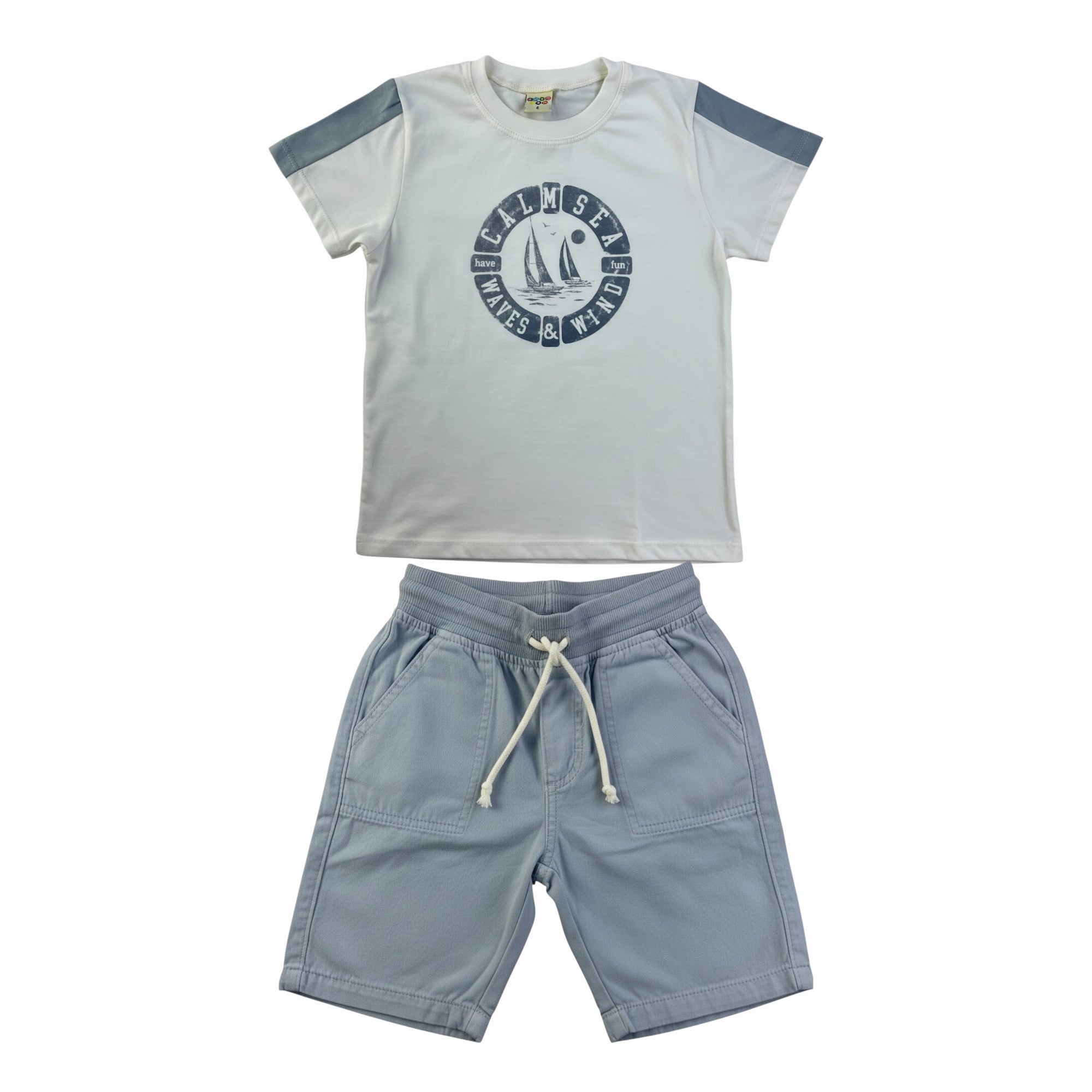 Conjunto Masculino Infantil Have Fun Sea Waves