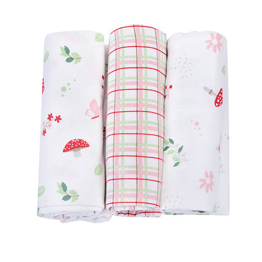 Kit Manta Cueiro Dengo – 03 Unidades | Maciez e Versatilidade para o Dia a Dia do Bebê