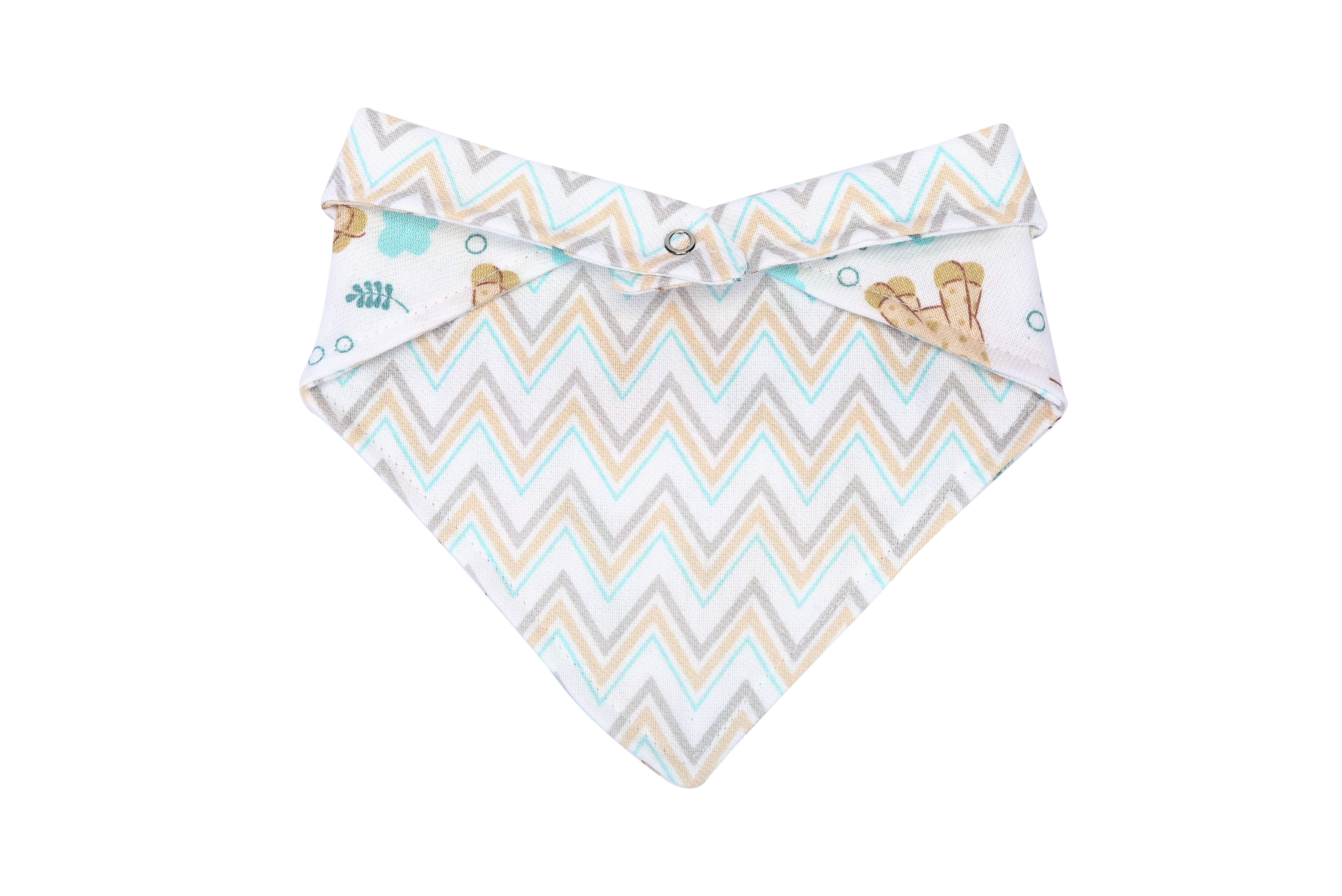 Babador Bandana Dengo Estampado Bebê
