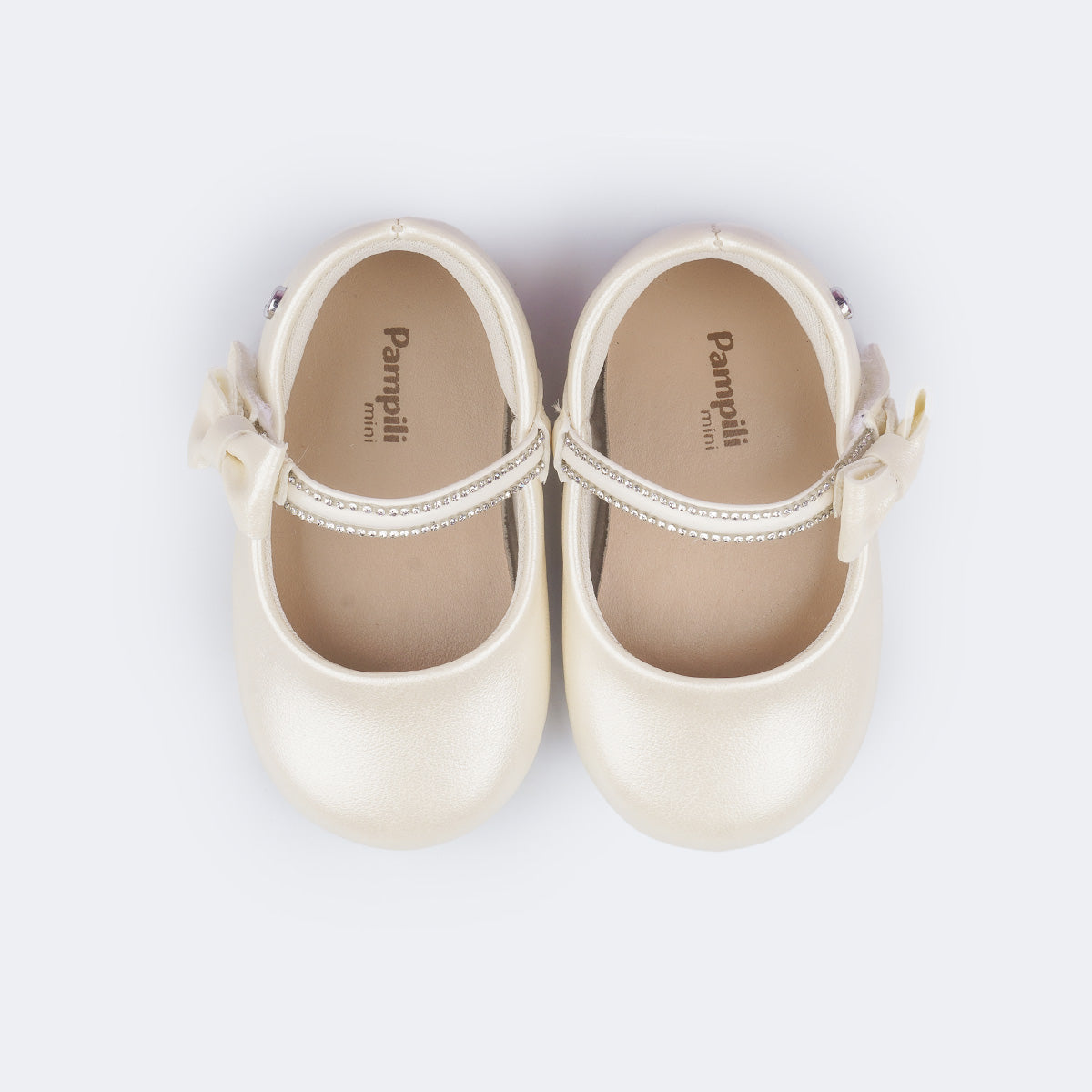 Sapatilha de Bebê Pampili Nina Momentos Especiais + Faixa de Cabelo