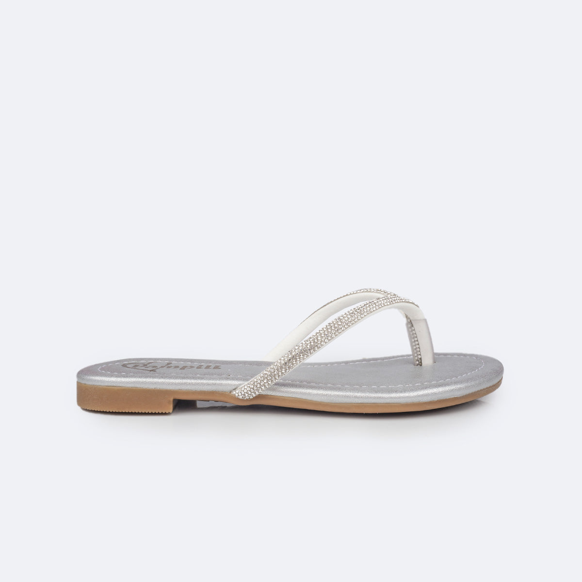 Sandália Rasteira Infantil Pampili Iris Strass  – Conforto e Estilo para o Verão