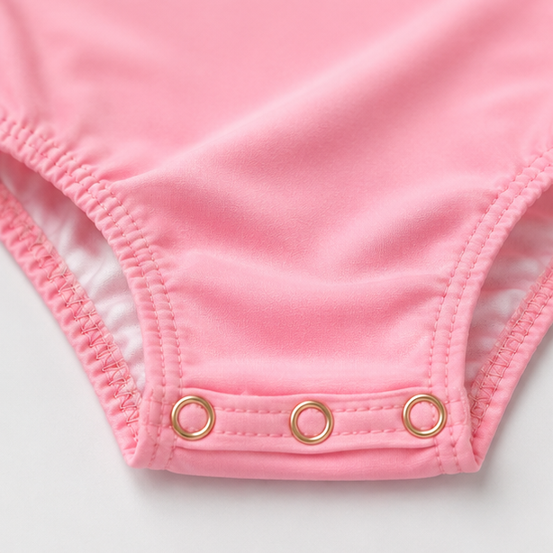 Maiô Manga Longa Infantil Feminino Kamylus Tchibum Gatinha Sereia Proteção UV 50+ Dri-Fit