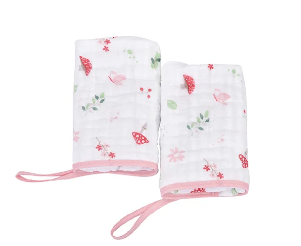 Pano de Boca Soft Dengo Estampado Enxoval Unissex 2 Peças