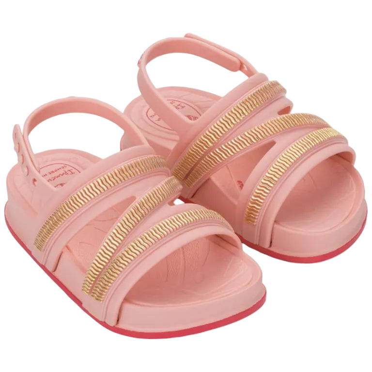 Sandália Infantil Feminina Baby Ipanema Shine Trendy Grendene