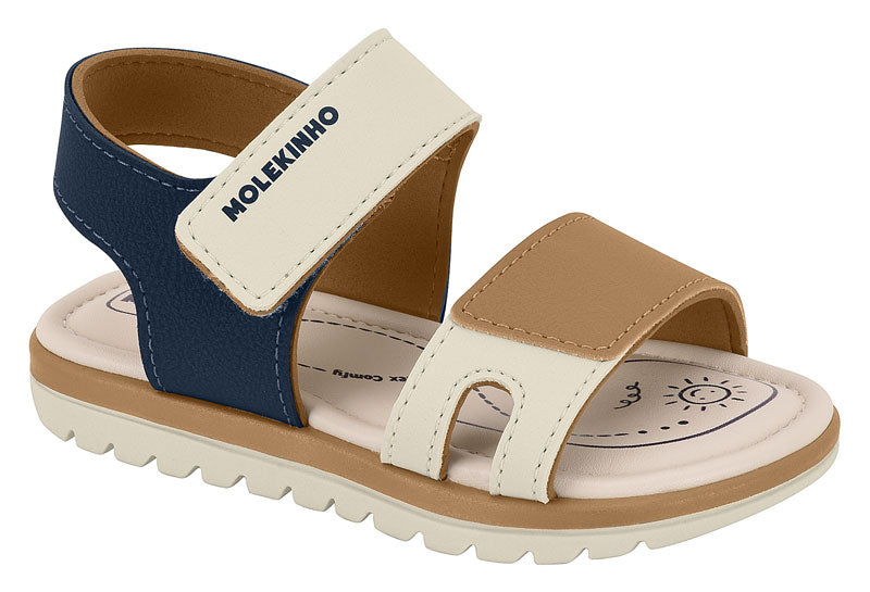 Papete Sandália Infantil Molekinho Casual Calce Fácil Conforto