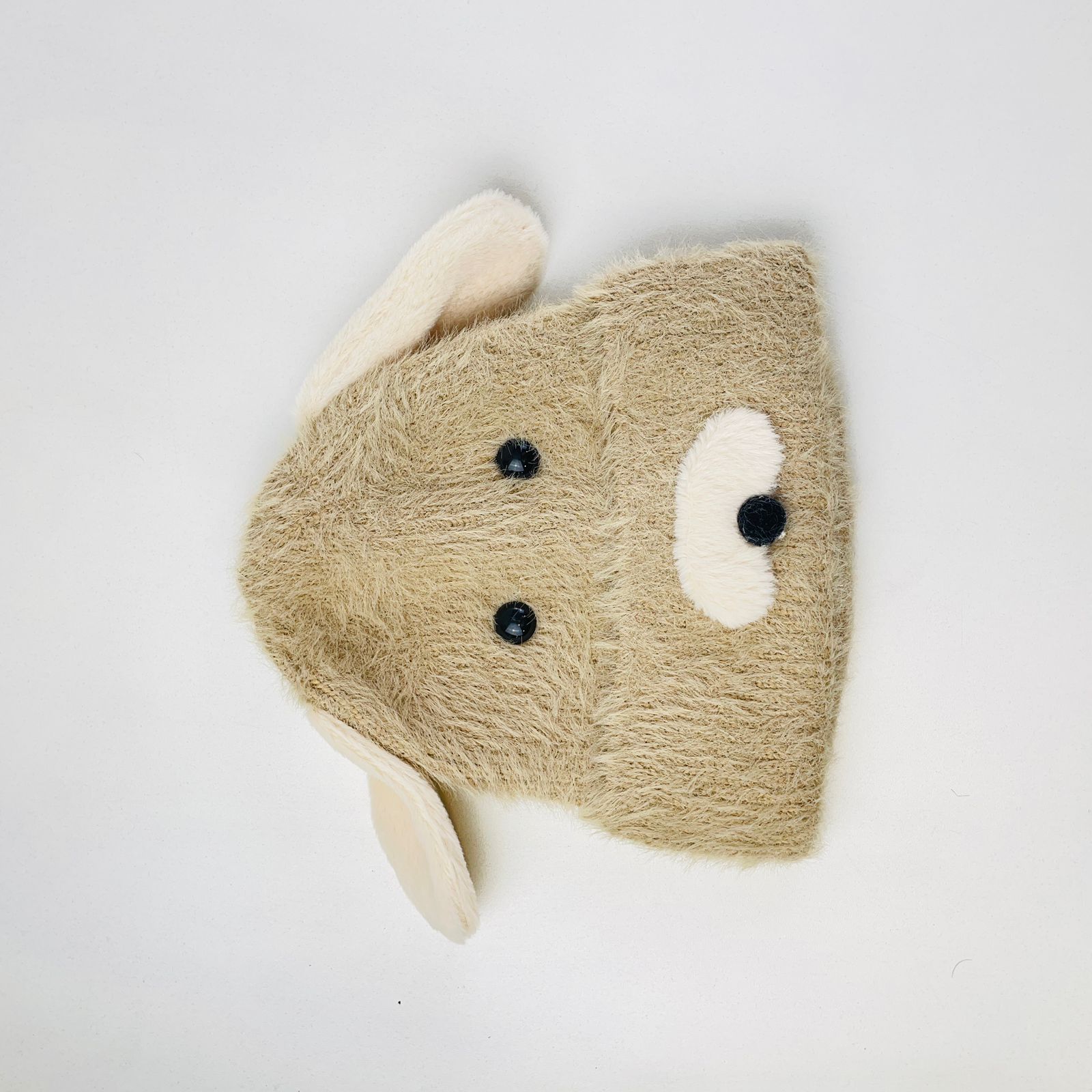 Touca Infantil Tigre Modas Cachorrinho em Microfleece/Plush Tamanho Único