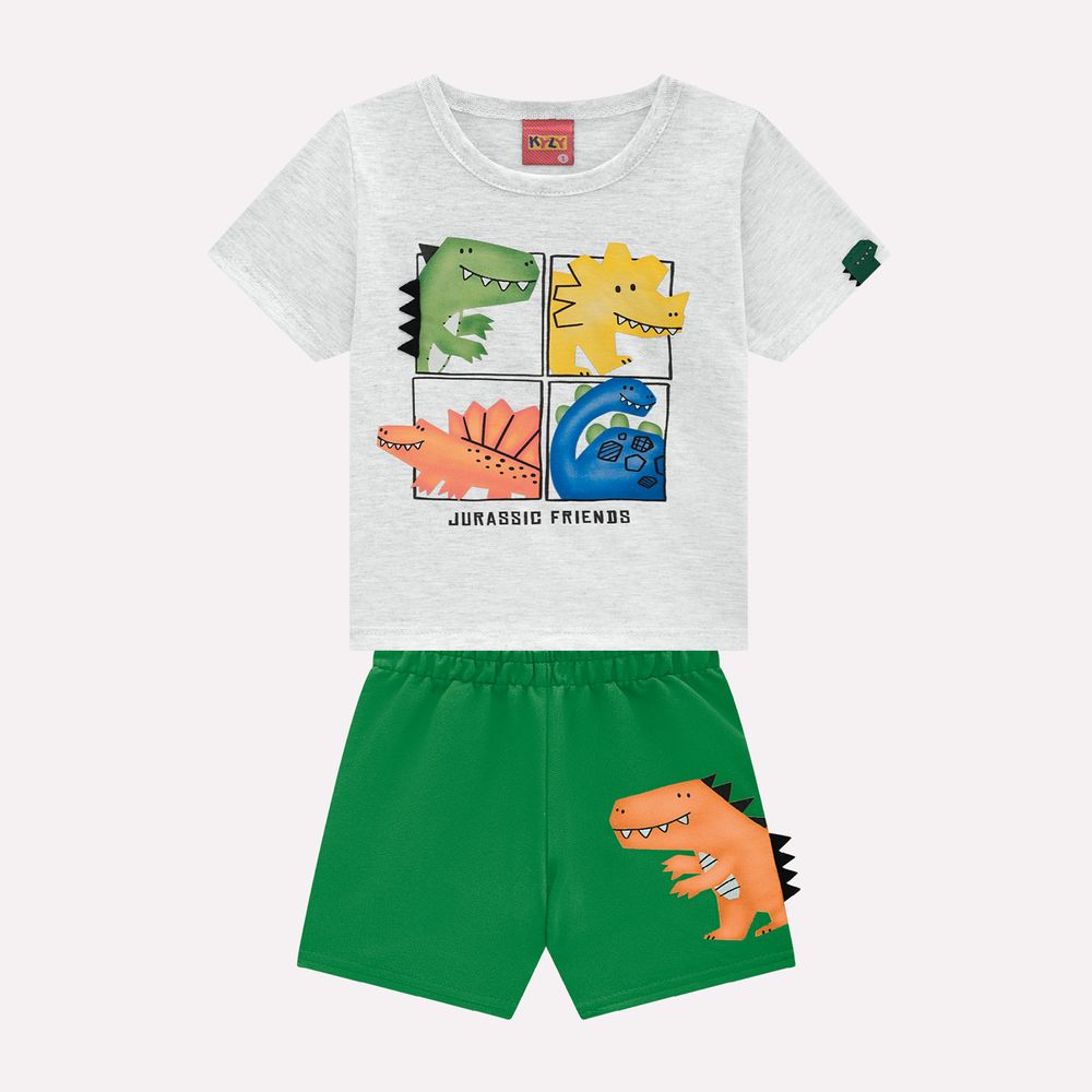 Conjunto Infantil Masculino Kyly Jurassic Friends