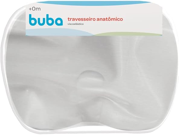 Travesseiro Buba Anatômico Viscoelástico +0 Meses