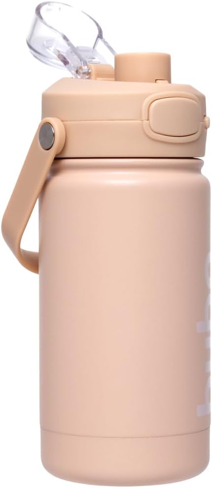 Garrafa Térmica Buba Parede Dupla +3 anos Bege - 350 Ml