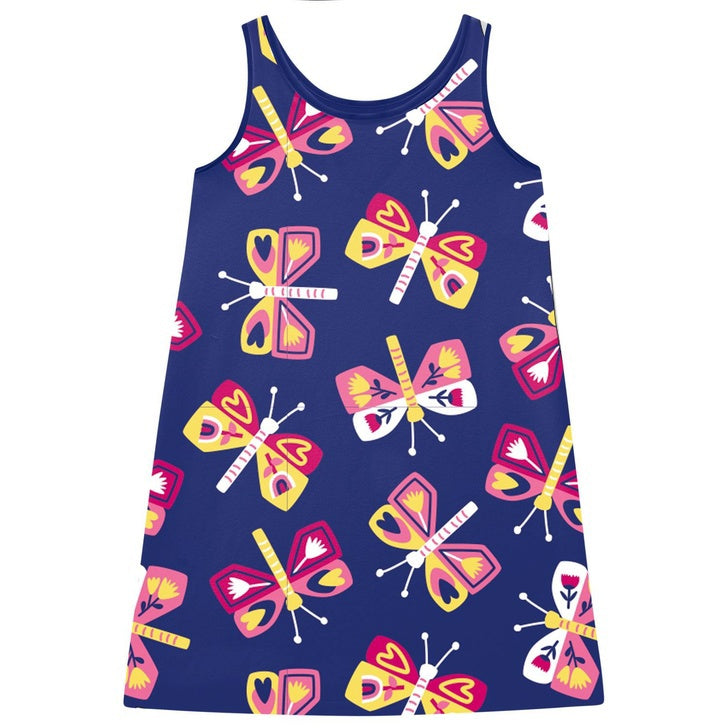 Vestido Infantil Kyly Menina Borboletas Encantado