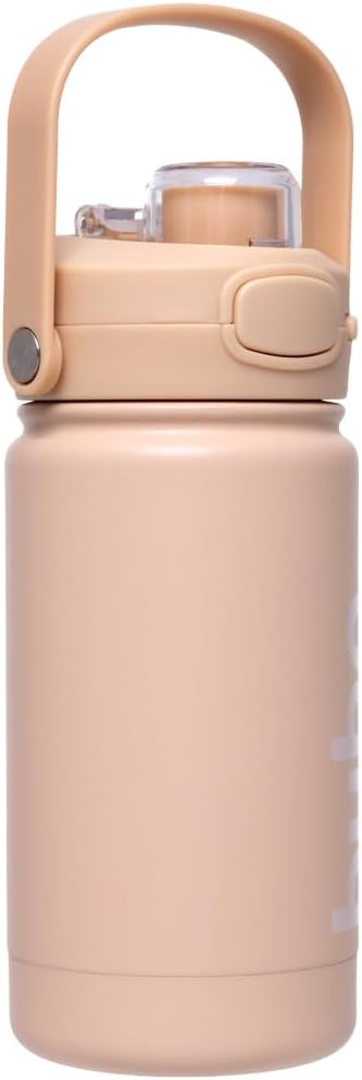 Garrafa Térmica Buba Parede Dupla +3 anos Bege - 350 Ml