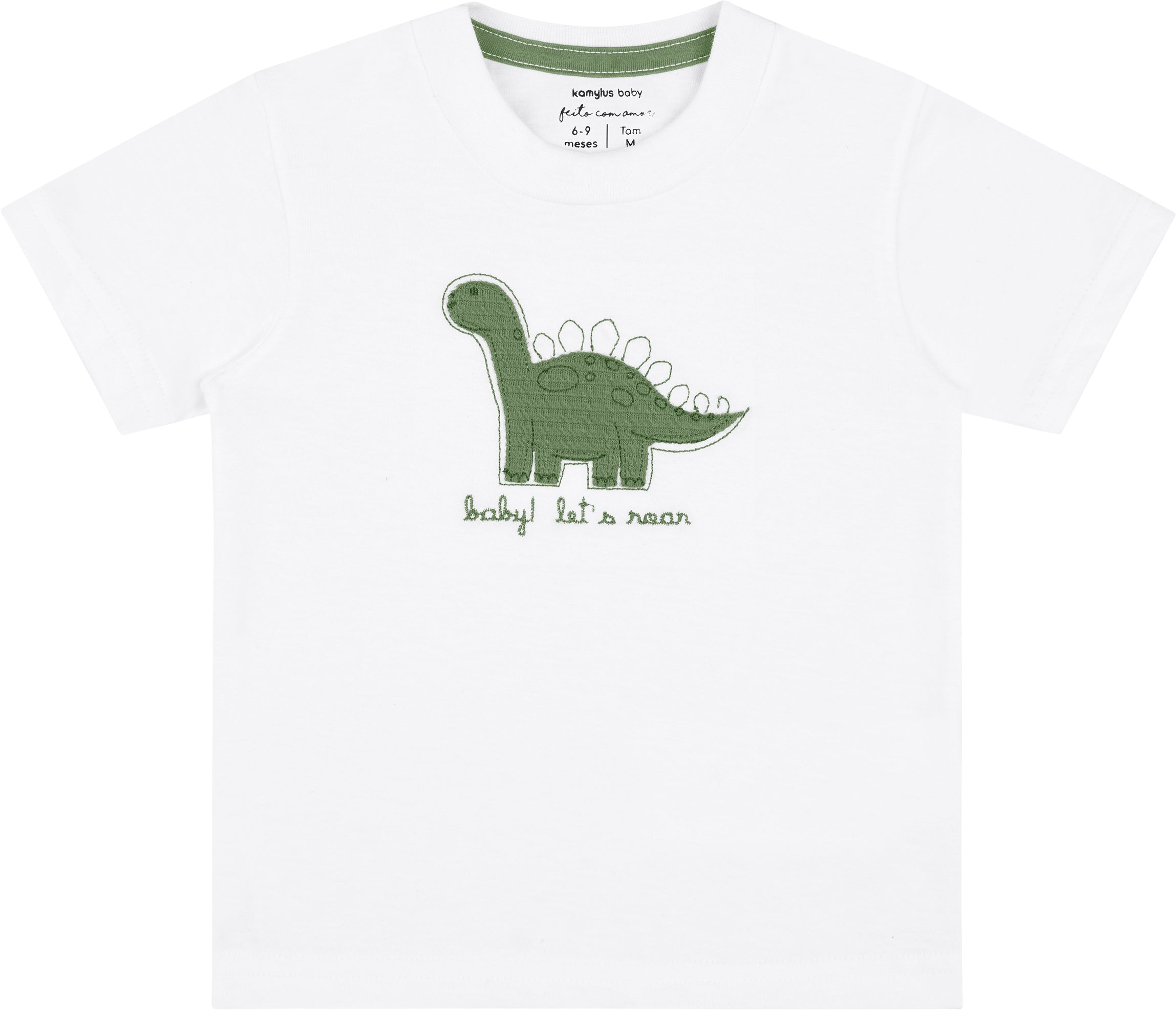 Conjunto Masculino Kamylus Dino Baby Let’s Roar – Conforto e Estilo Infantil
