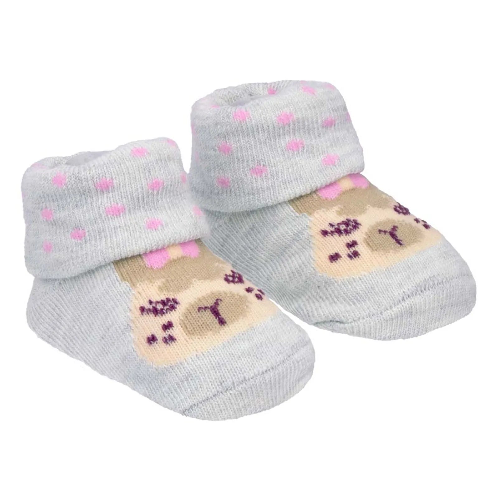Kit Meias Pimpolho Vaca E Lhama Feminino Com 2 Pares