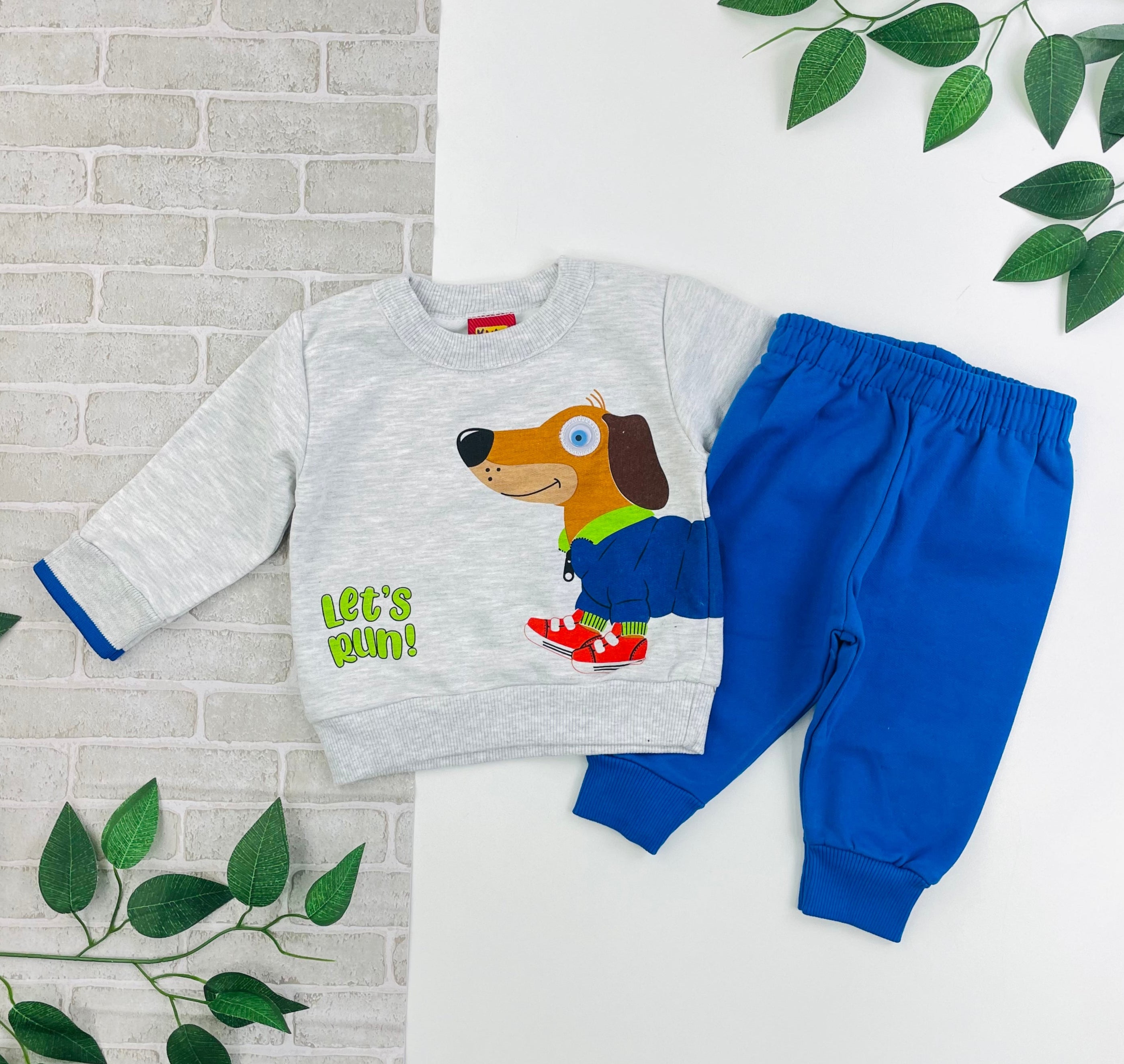Conjunto Masculino Kyly Cachorro Lest Run