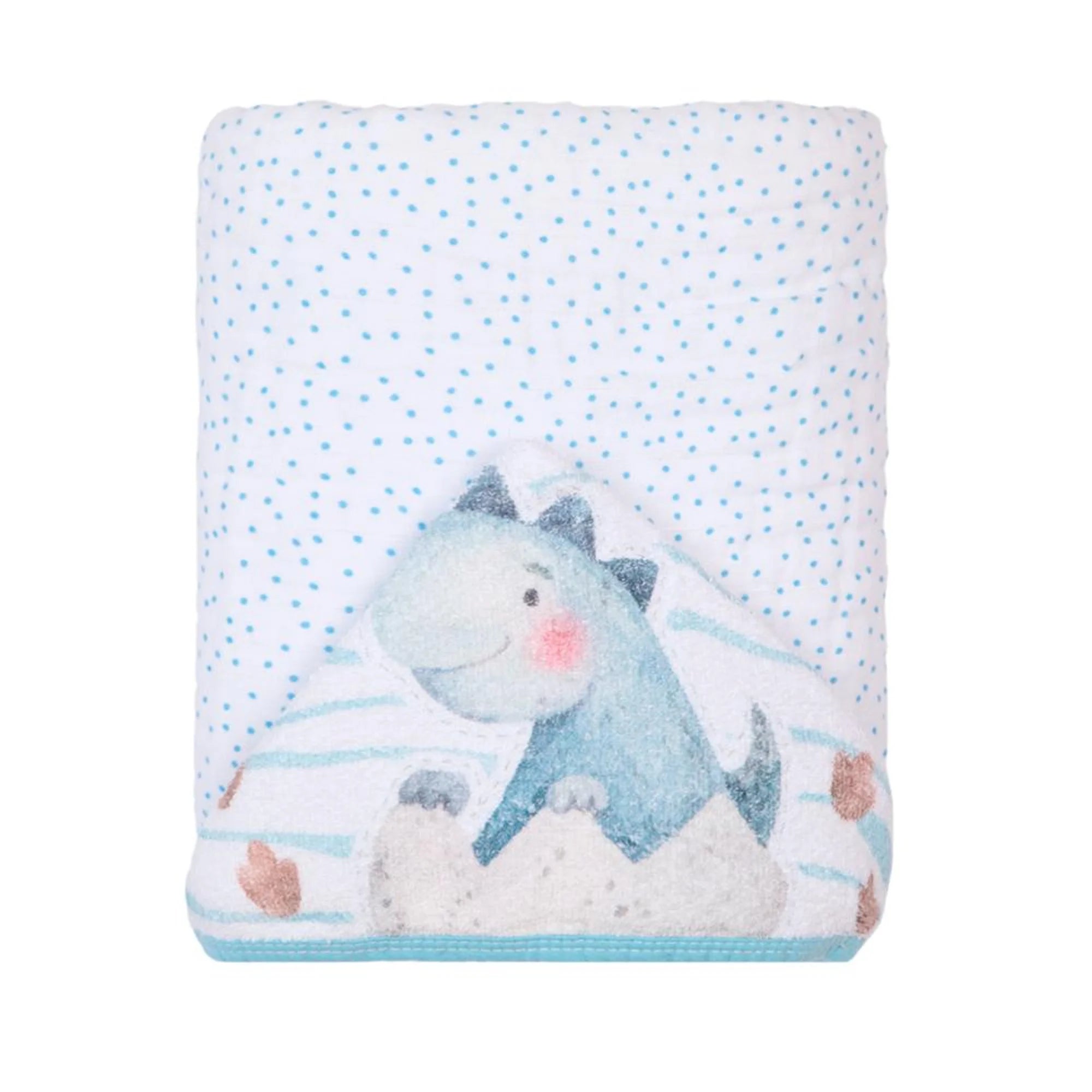 Toalha De Banho Soft Papi Amiguinhos Com Capuz 90 X80 Cm