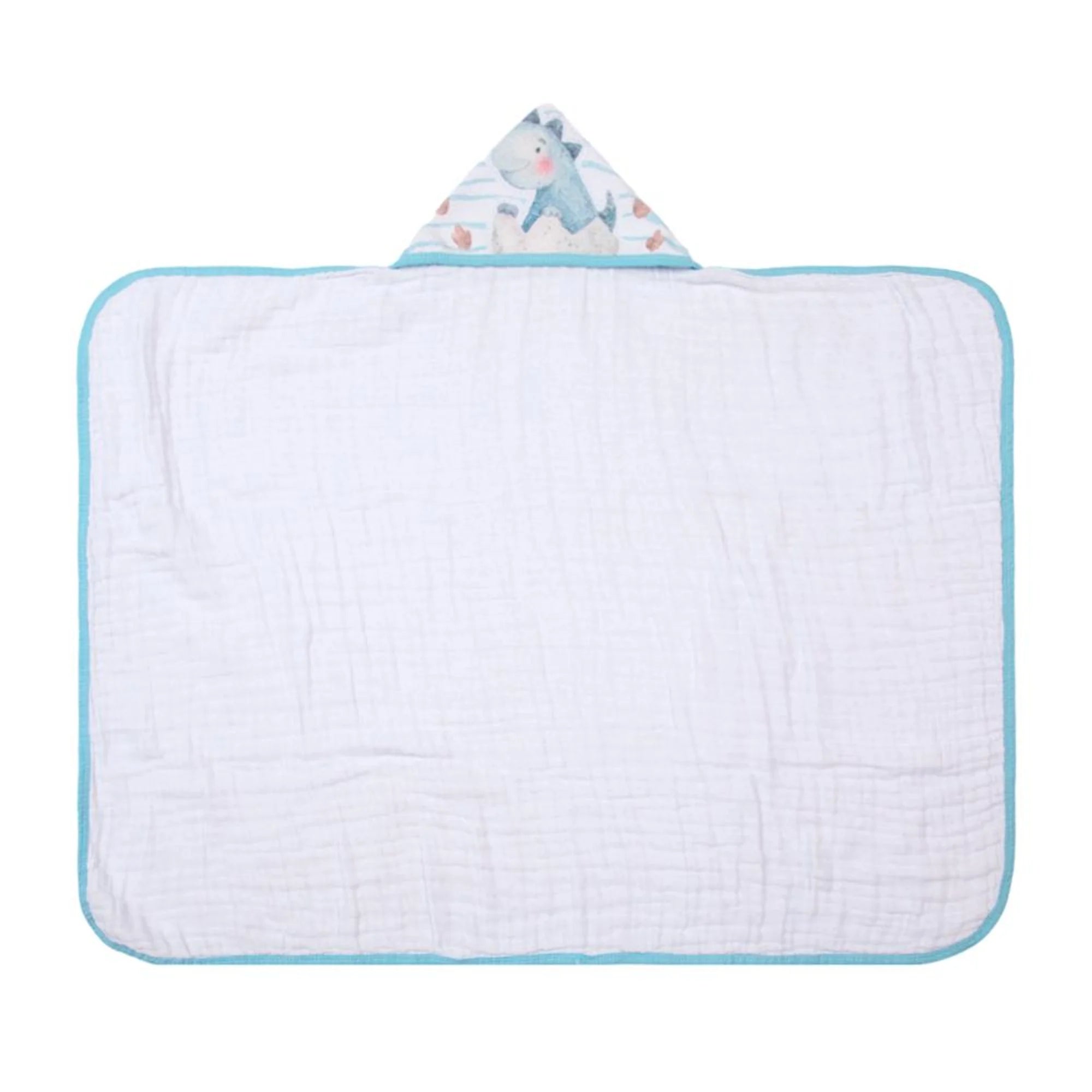 Toalha De Banho Soft Papi Amiguinhos Com Capuz 90 X80 Cm
