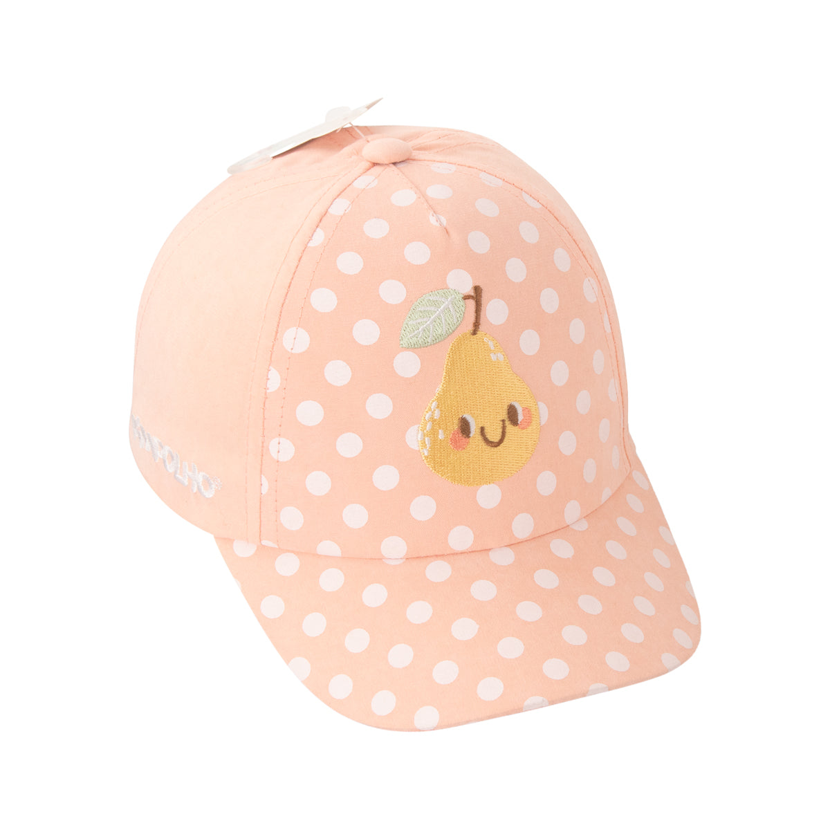 Boné Bebê Feminino Pimpolho Estampado com Velcro 0 a 1 Ano