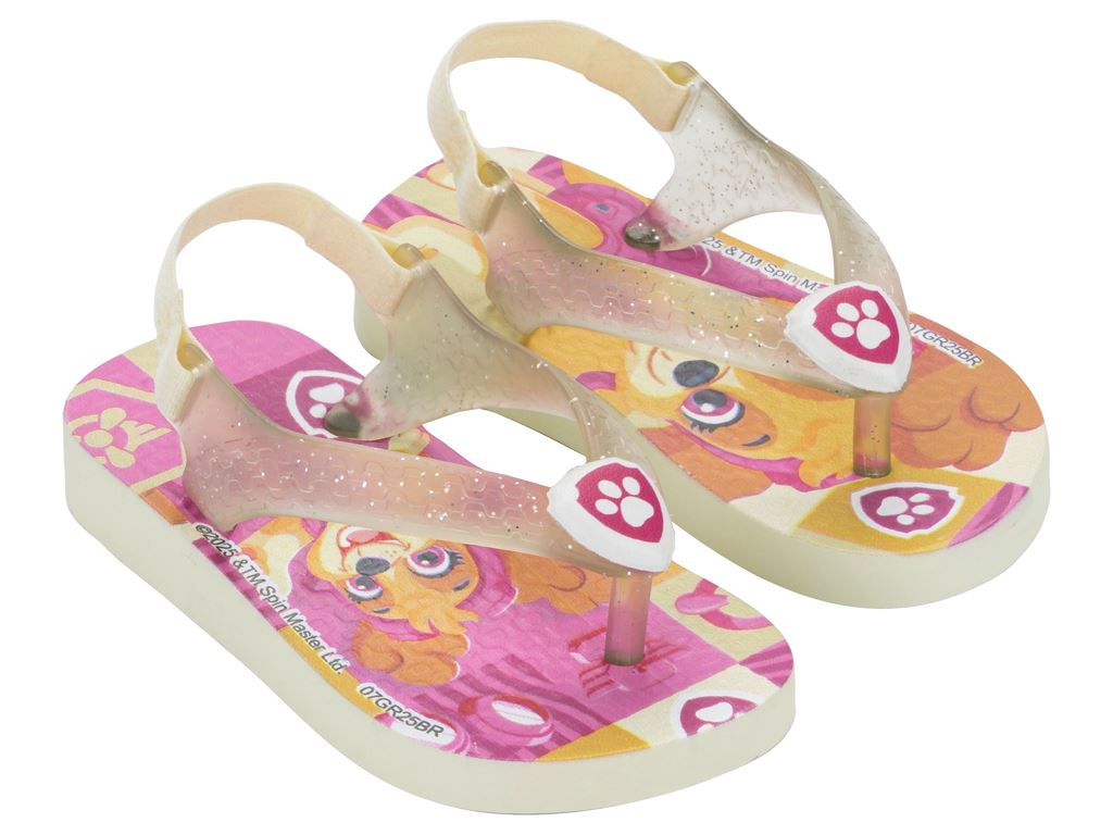 Chinelo Sandália Ipanema Friends Patrulha Canina Friends Com Elástico