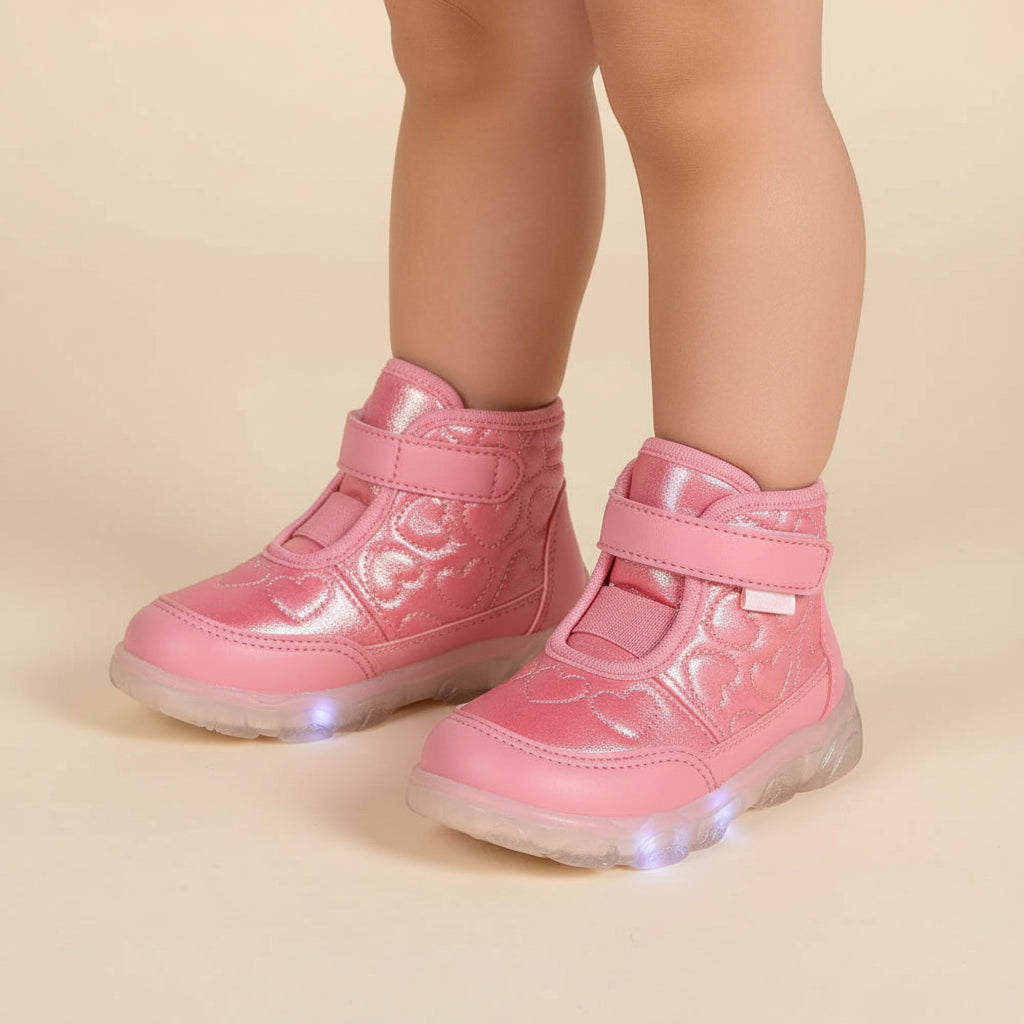 Tênis Pampili  FeetCare Liz Luz Corações Holograficos