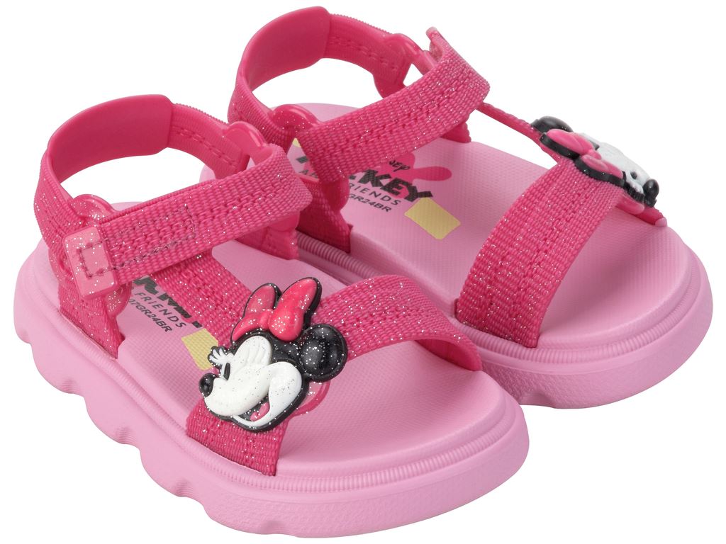 Sandália Baby Grendene Kids Easy Disney Personagens Calce Fácil Antiderrapante