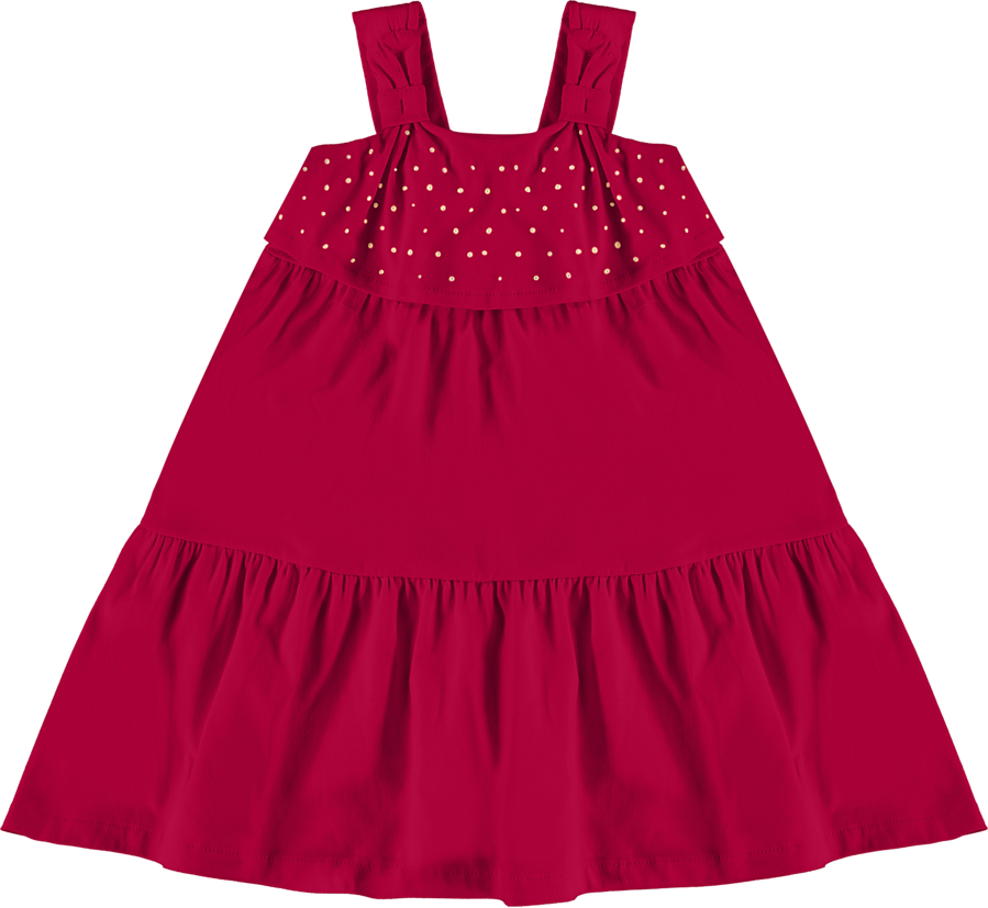 Vestido Infantil Pulla Bulla Strass – Delicadeza, Conforto e Brilho para as Meninas